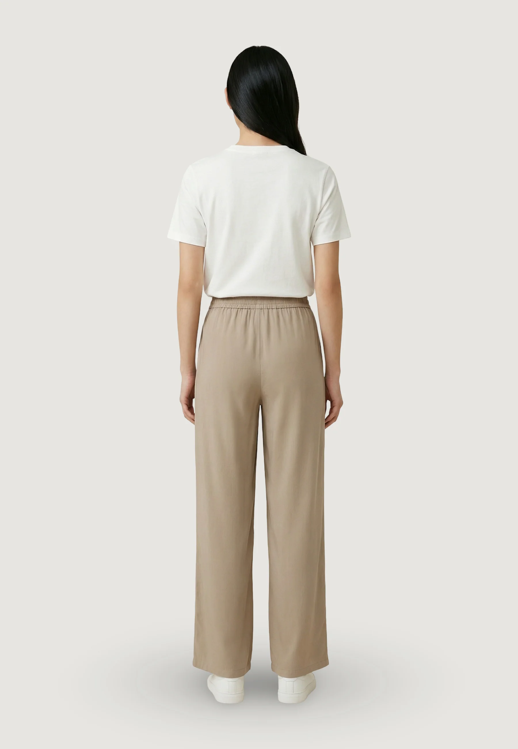 Pantaloni regular Only Onlaris Life Culotte Pants Wvn Cc - Image 4