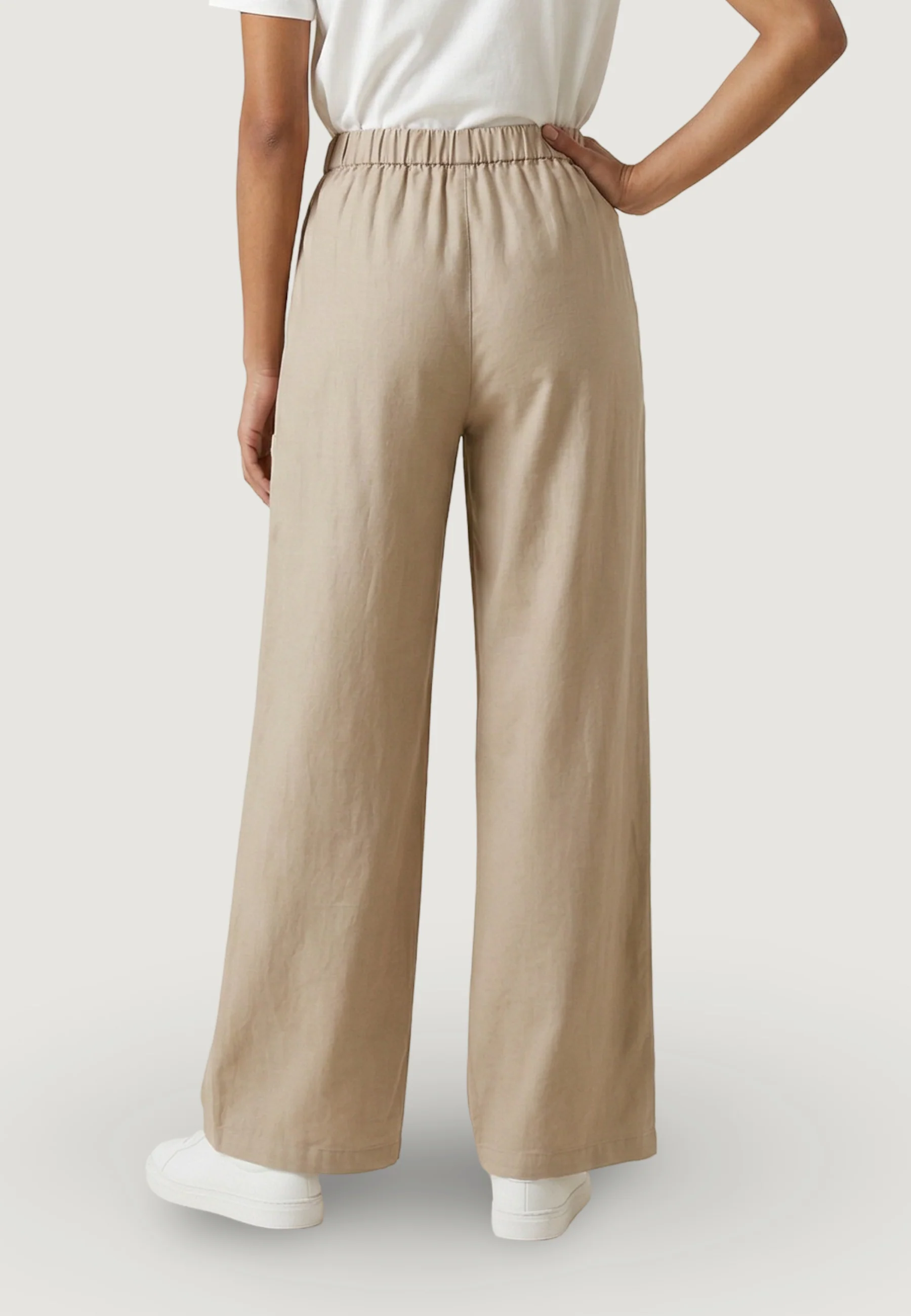 Pantaloni regular Only Onlaris Life Pullup Tie Pants Wvn Cc - Image 3