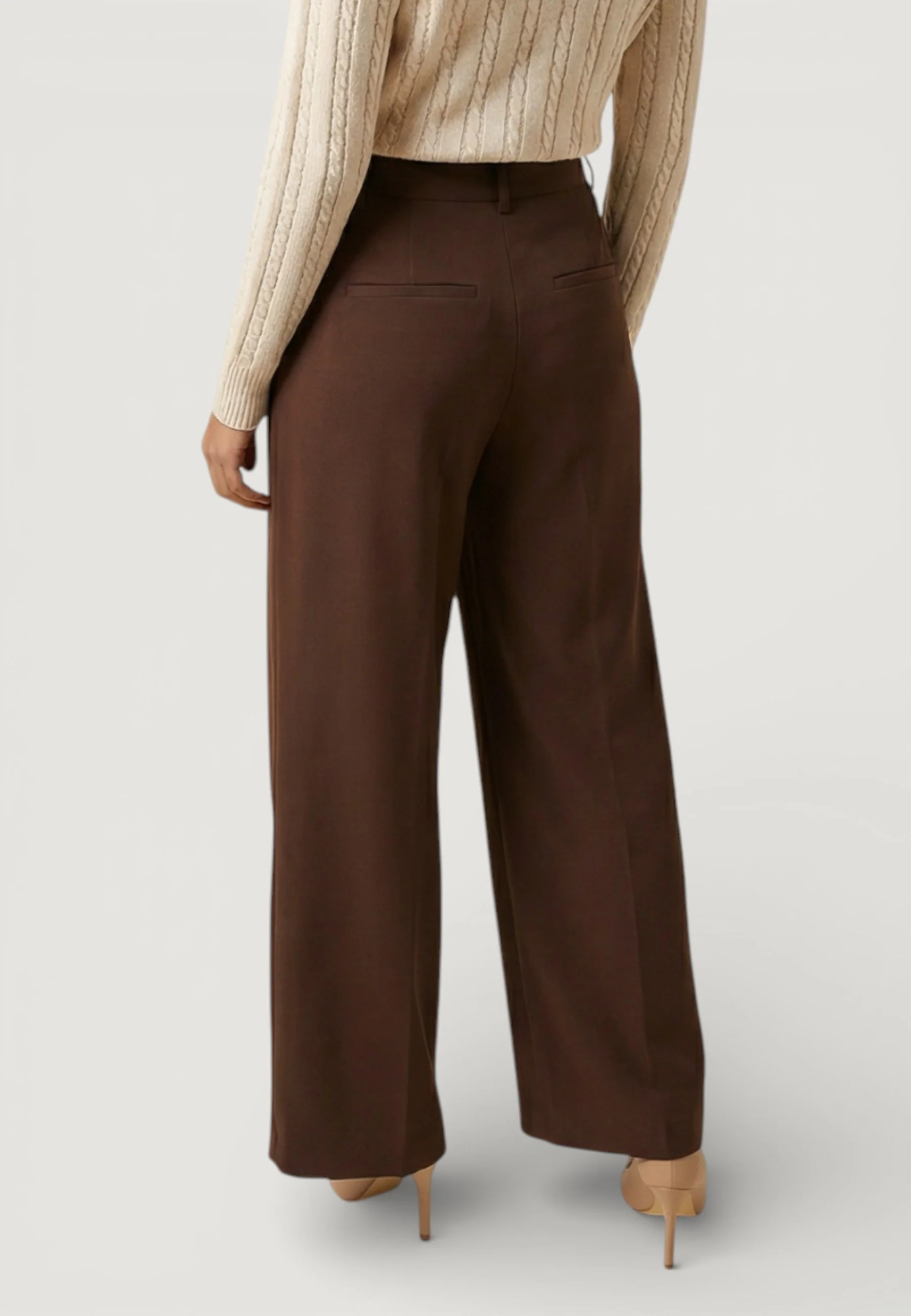 Pantaloni regular Only Onldove Life Hw Wide Cc Tlr - Image 2