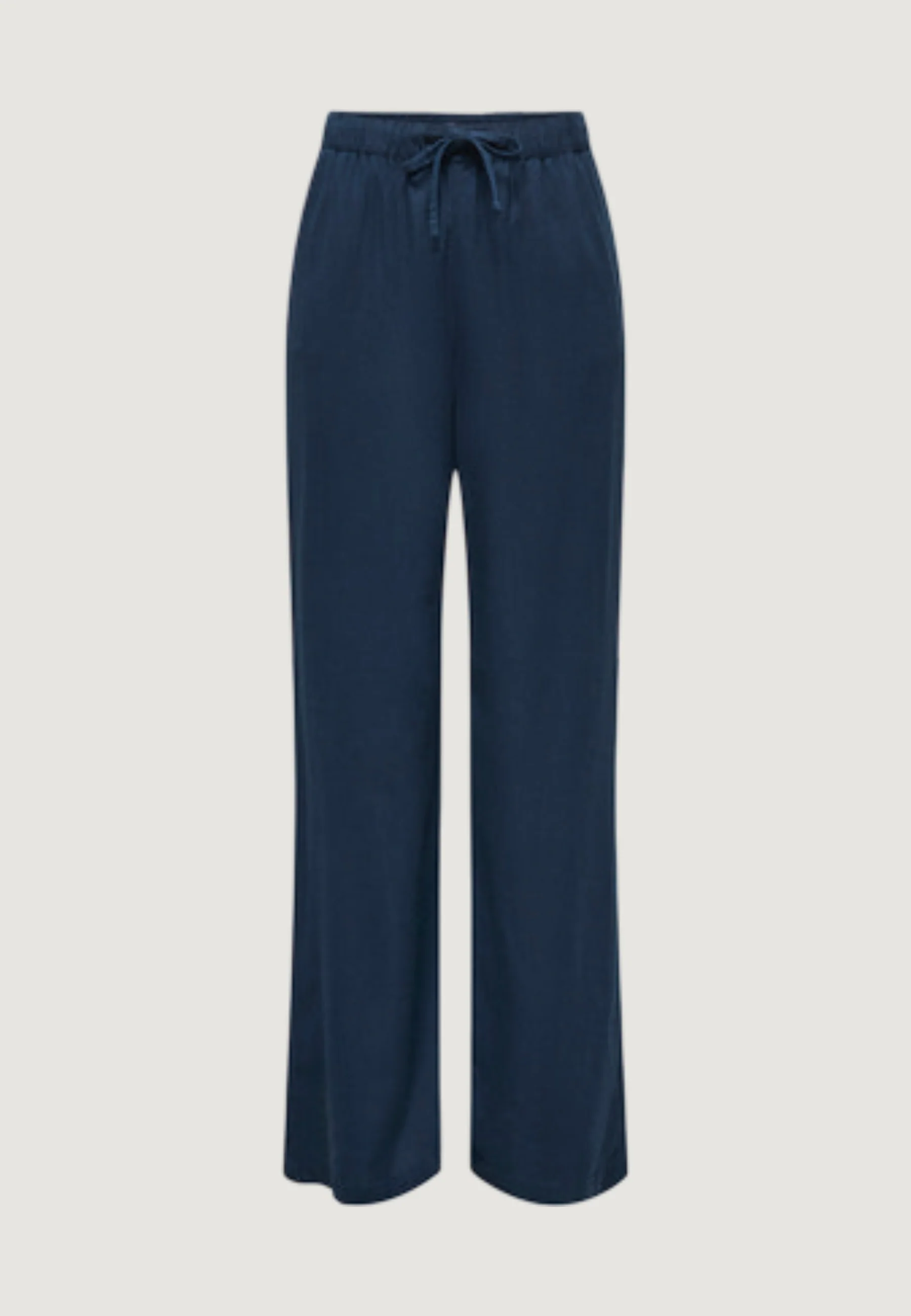 Pantaloni regular Only Onlgoa Mw Linen Bl Pull-Up Pant Cc Pnt - Image 2