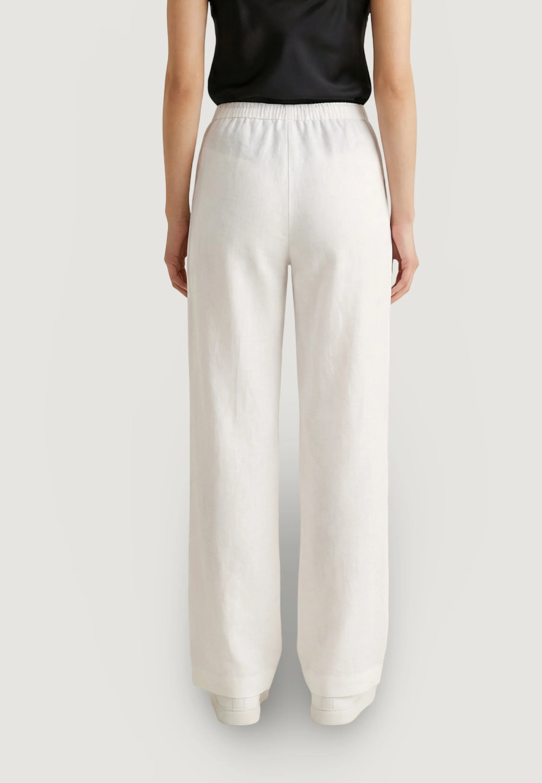 Pantaloni regular Only Onlita Mw Linen Look Wide Tlr - Image 4