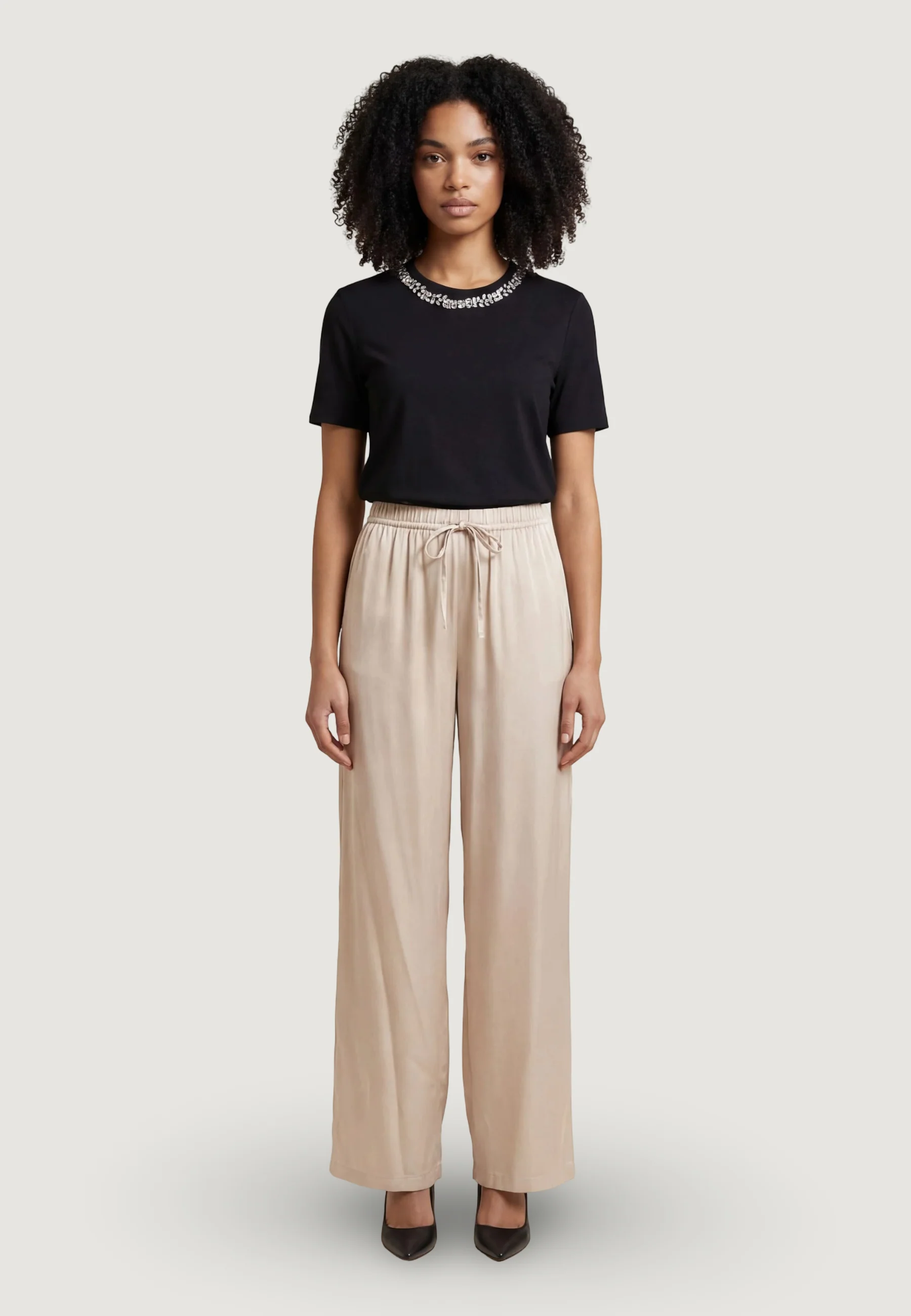 Pantaloni regular Only Onlzora Mika Loose Pull Up Wvn - Image 5