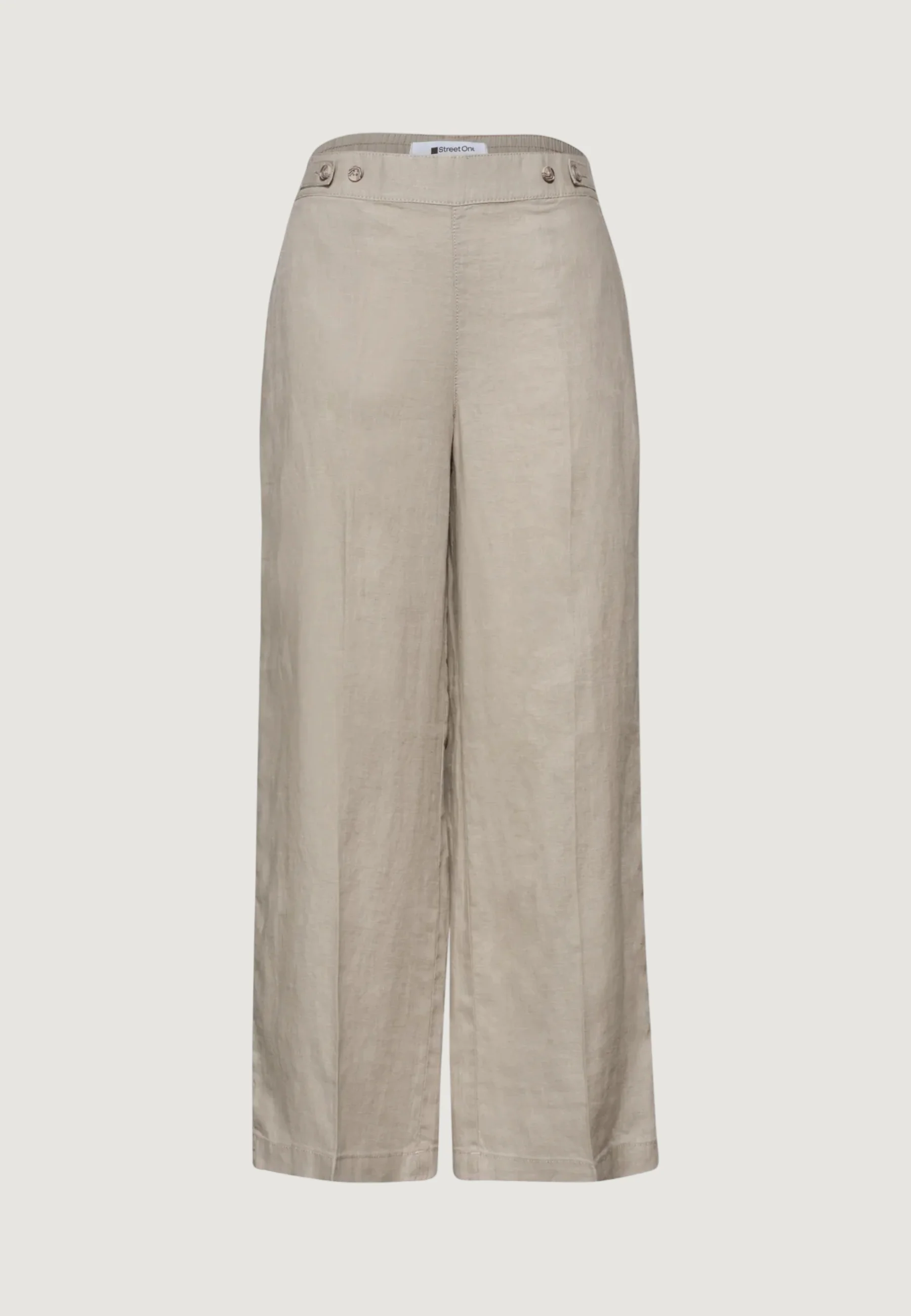Pantaloni regular Street One SOL_Wide Leg Buttons HW - Image 3