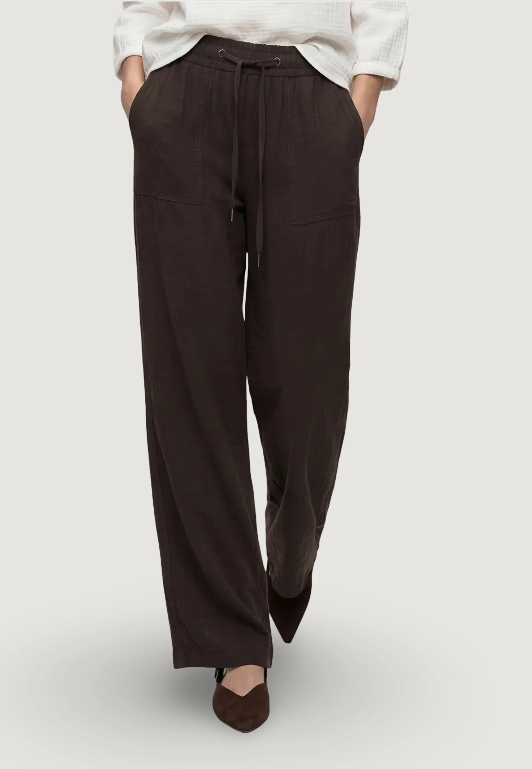 Pantaloni regular Street One Style Emee_HW_SOLID