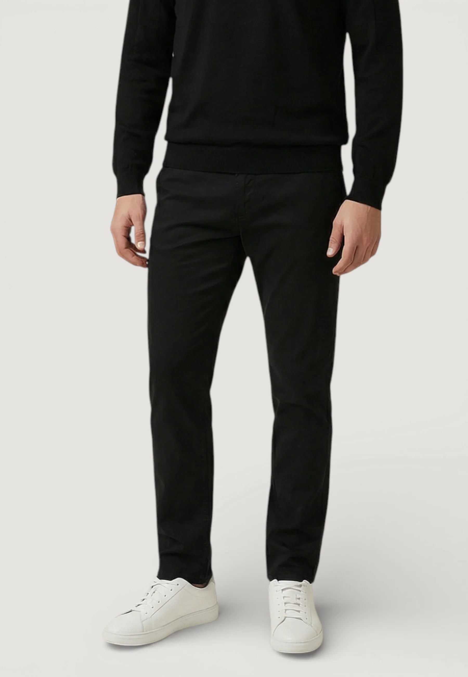 Pantaloni slim Antony Morato MARK SLIM FIT WITH LOGOED RUBBER FLAG