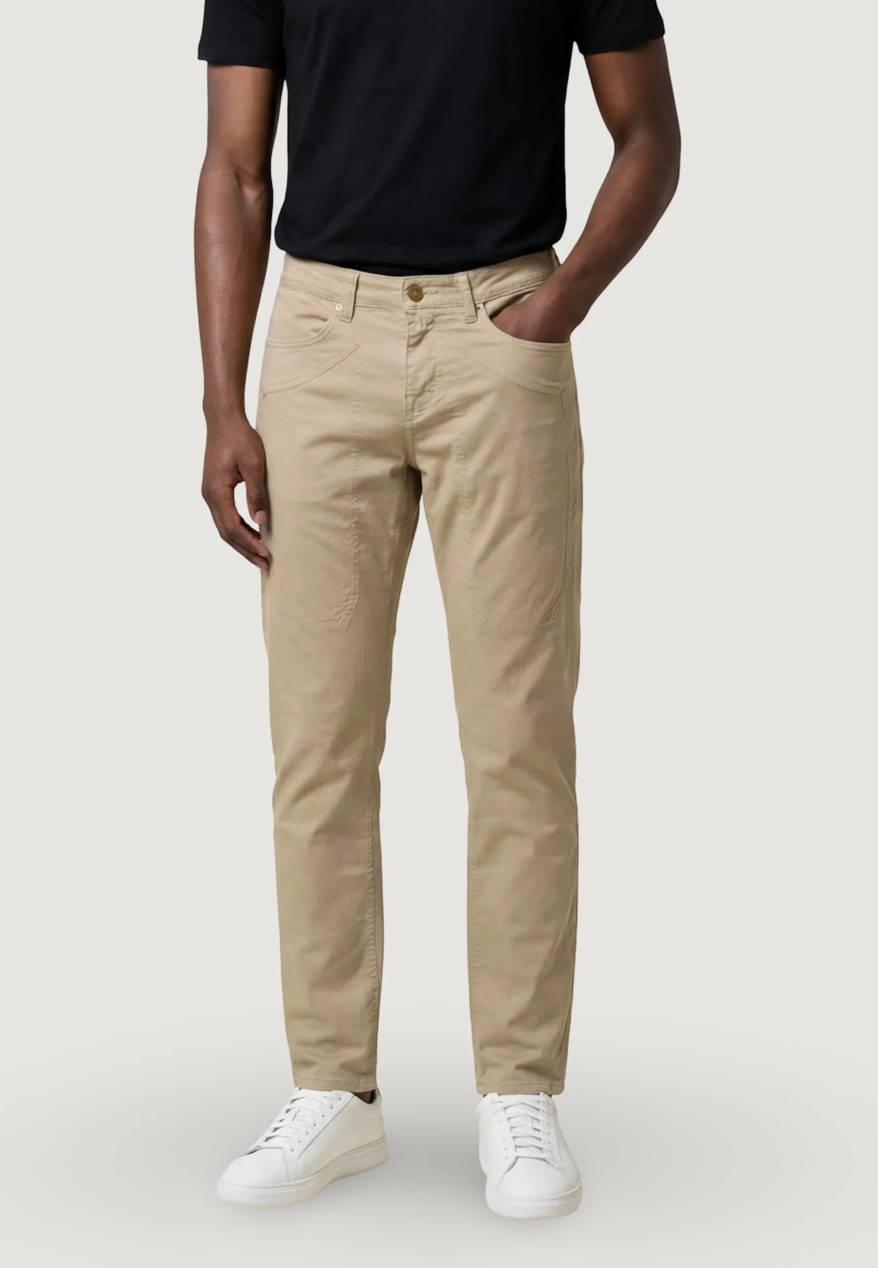 Pantaloni slim Jeckerson JOHN 5 TASCHE TOPPA