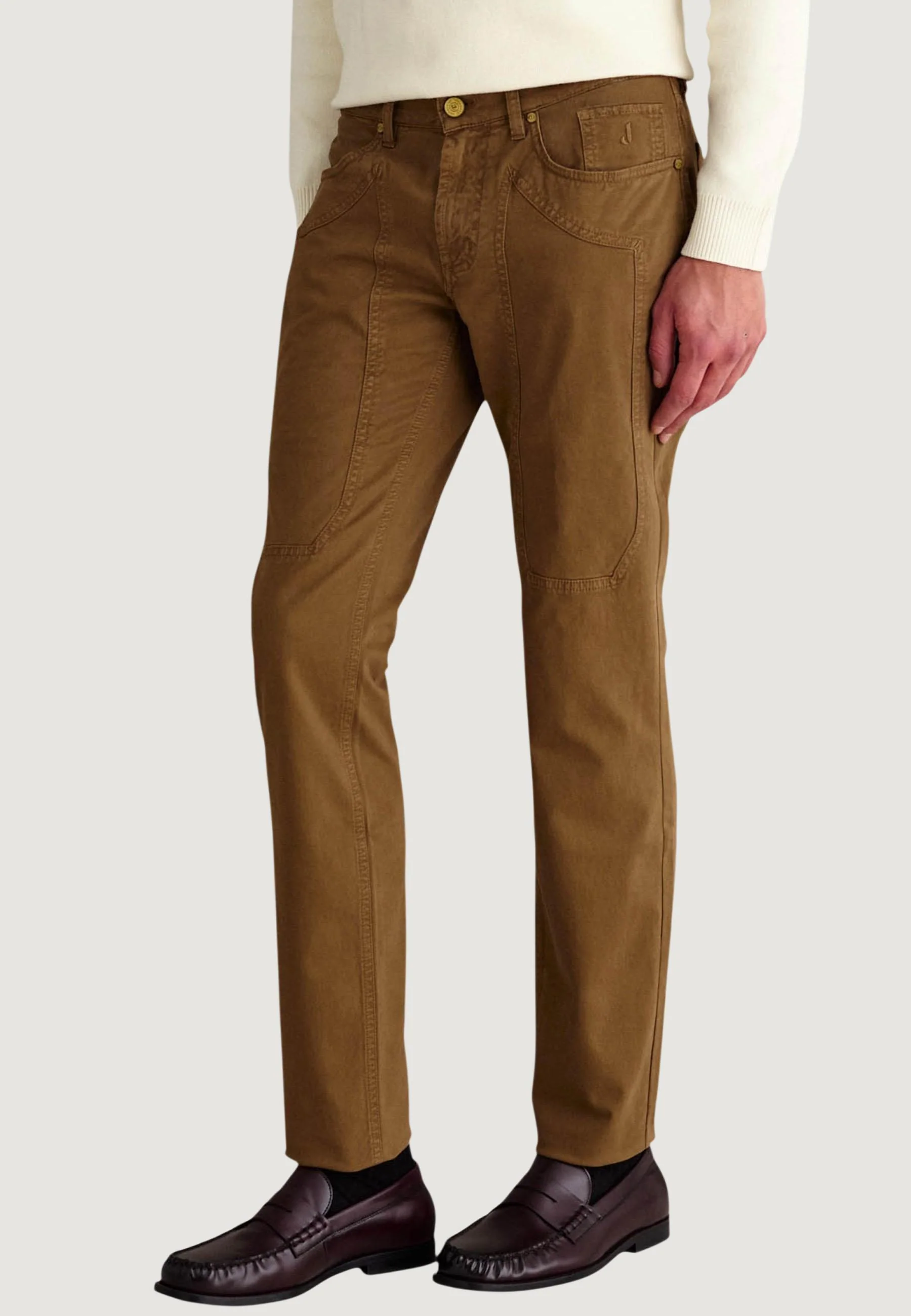 Pantaloni slim Jeckerson JOHN 5 TASCHE TOPPA - Image 3