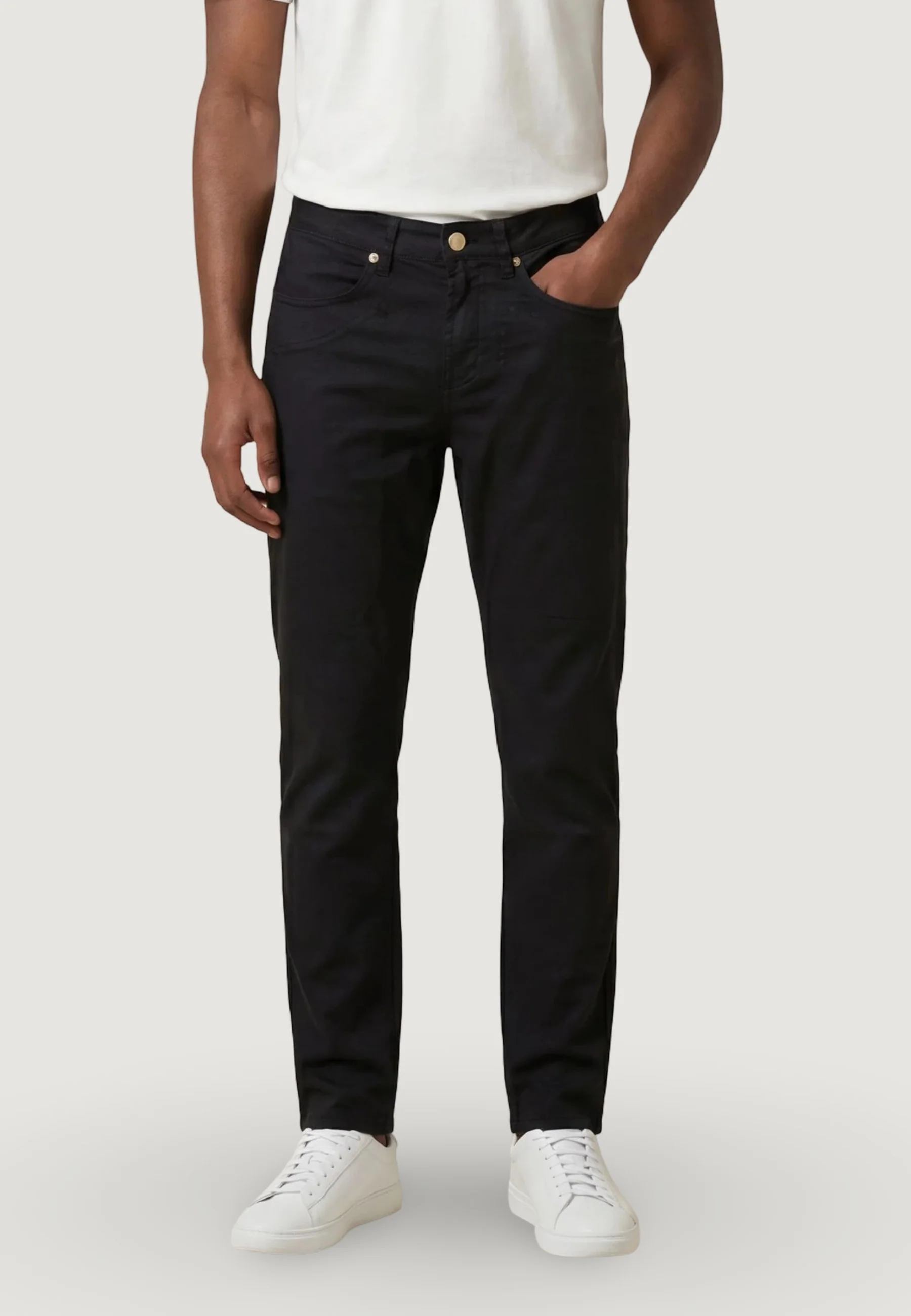 Pantaloni slim Jeckerson JOHN 5 TASCHE TOPPA