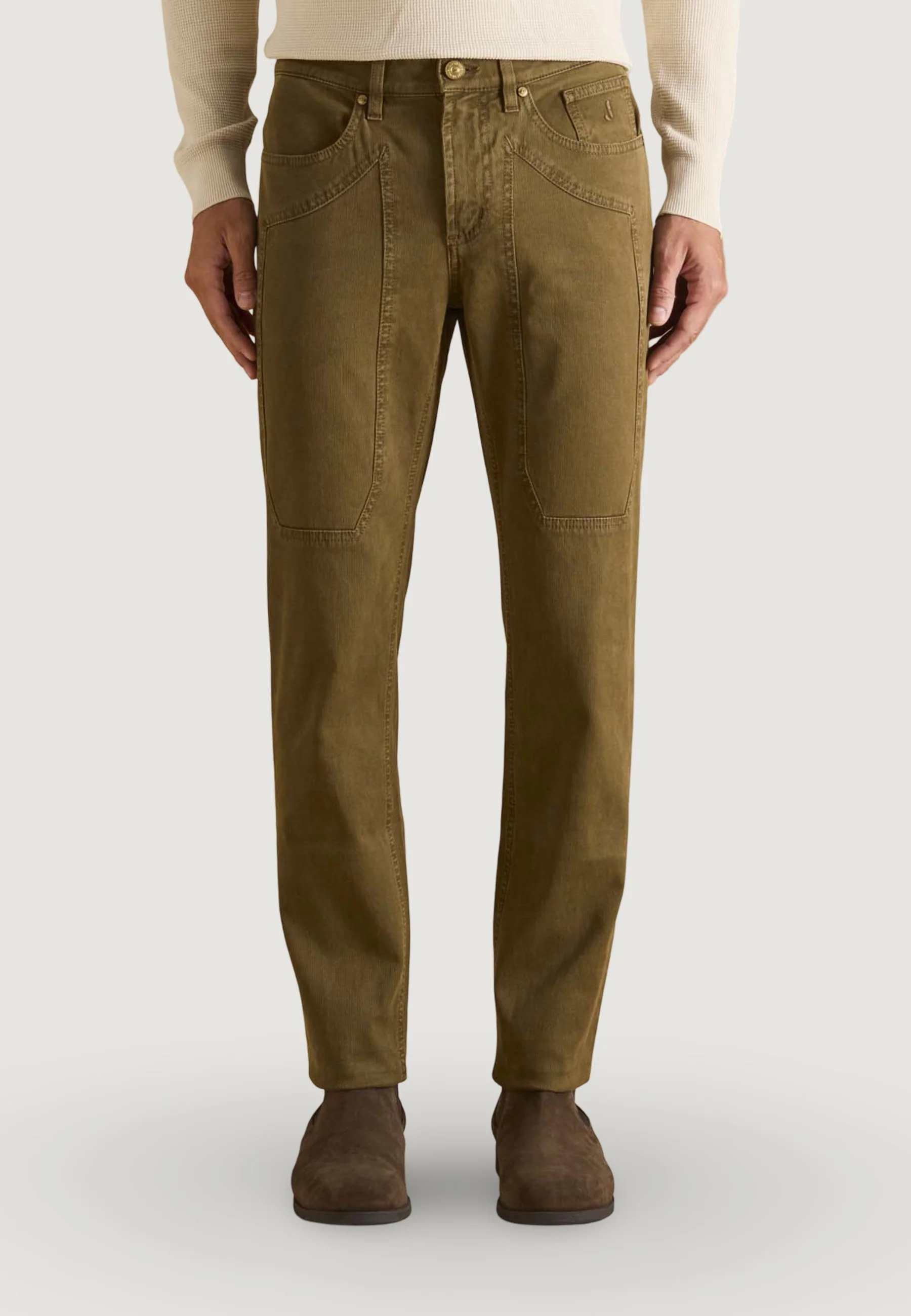Pantaloni slim Jeckerson JOHN 5 TASCHE TOPPA