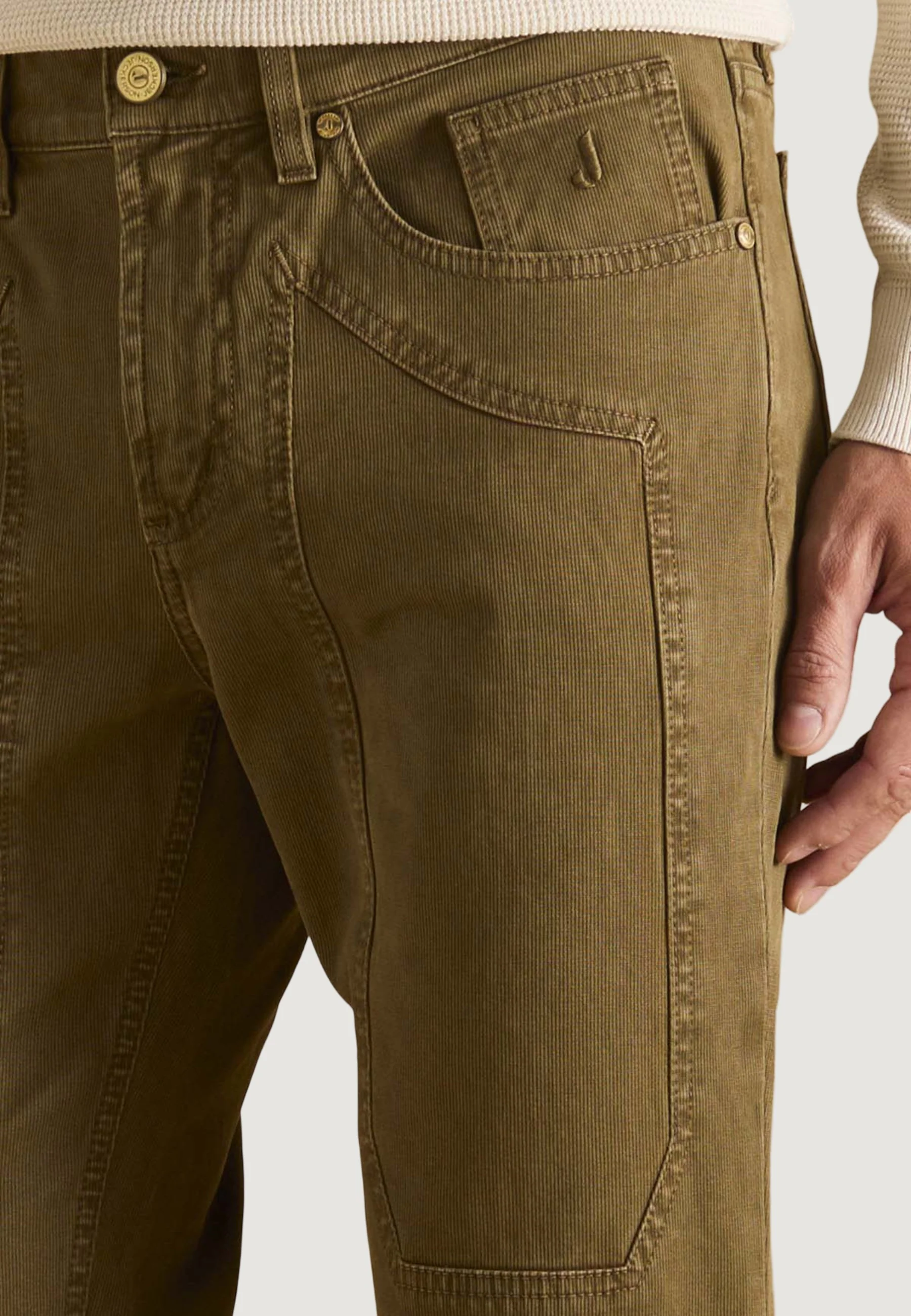 Pantaloni slim Jeckerson JOHN 5 TASCHE TOPPA - Image 3