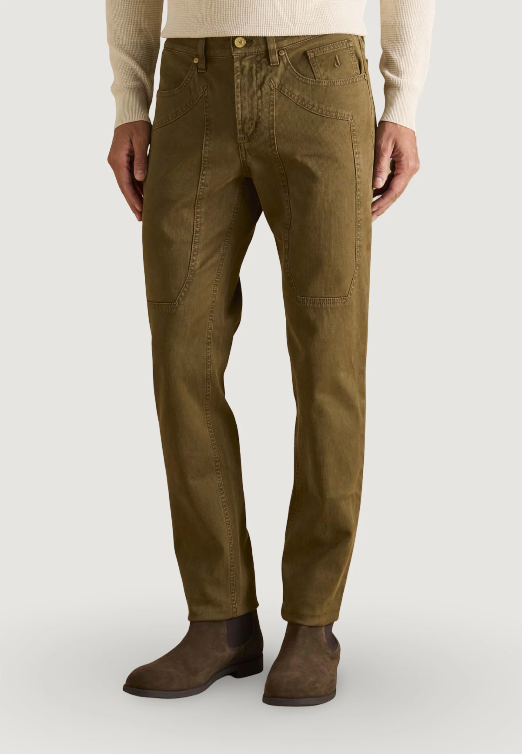 Pantaloni slim Jeckerson JOHN 5 TASCHE TOPPA - Image 4