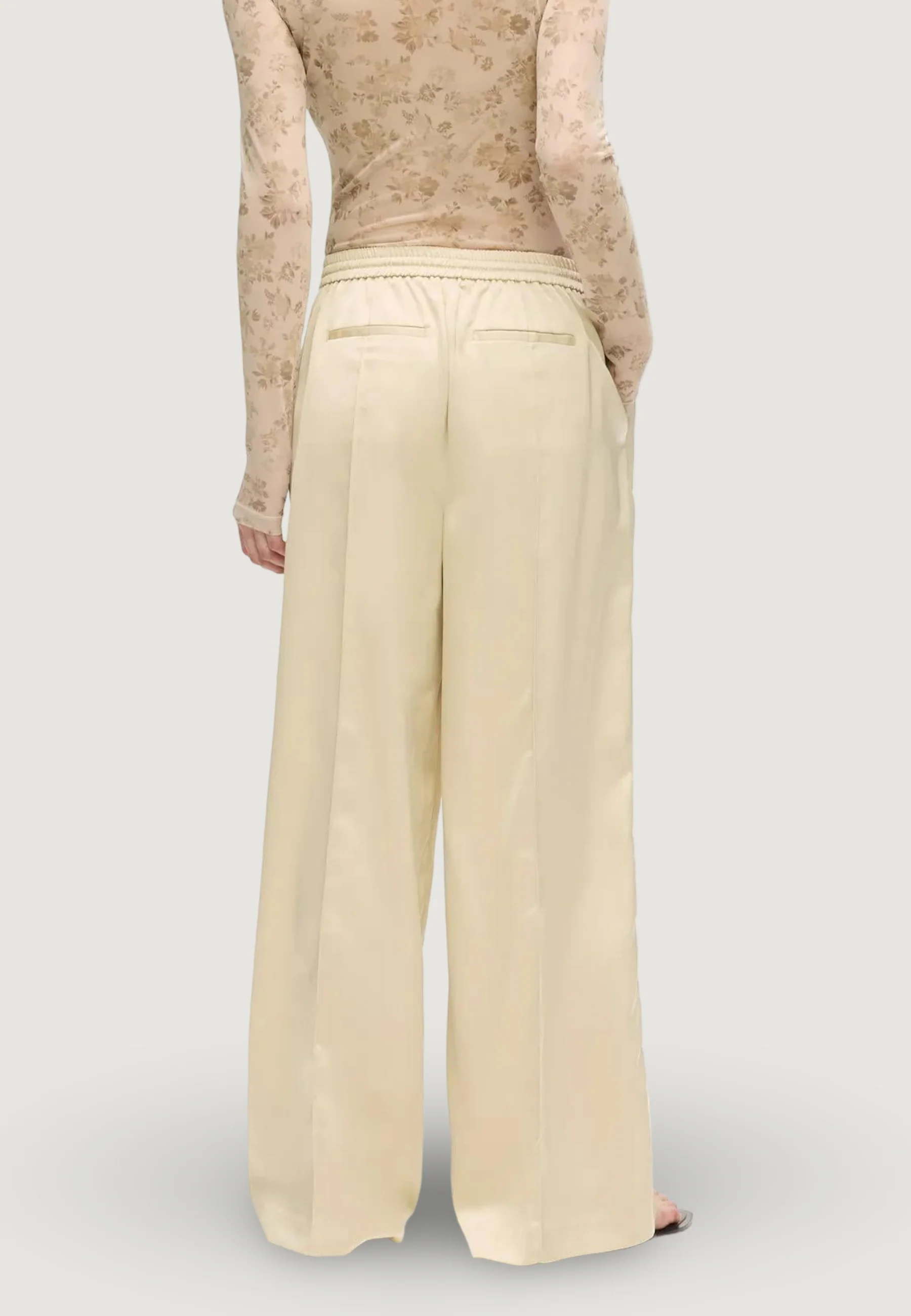 Pantaloni sportivi Karl Lagerfeld Jeans KLJ Wide Leg Satin - Image 3