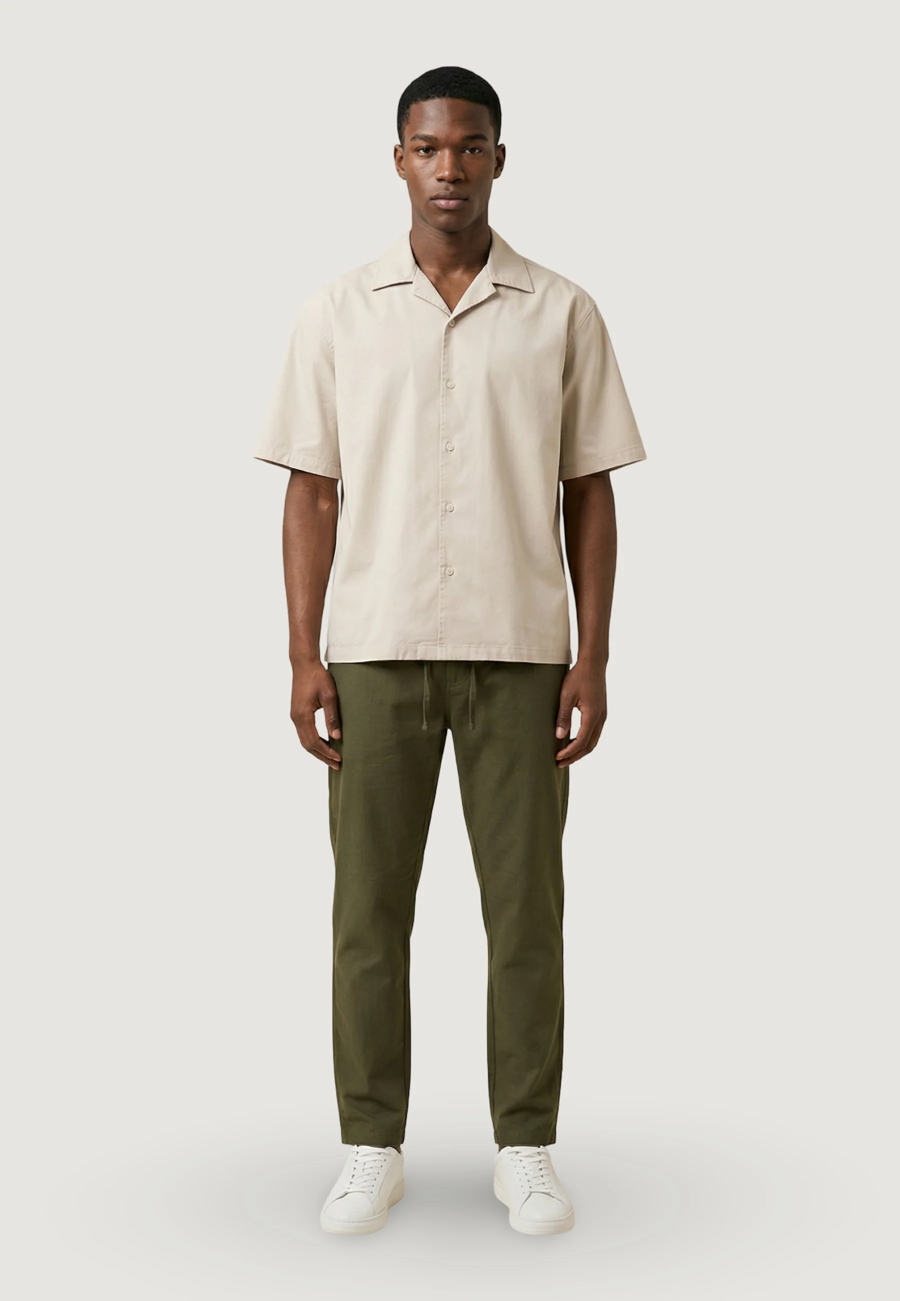 Pantaloni tapered Only & Sons Onsreid Linus Tapered 0571 Slub Pant - Image 3
