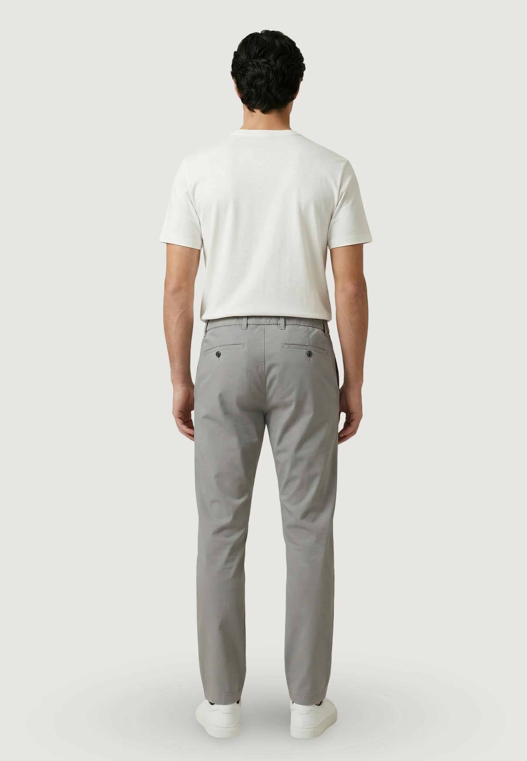 Pantaloni regular / comfort YOS PANTALONE REGULAR POPELINE - Image 2