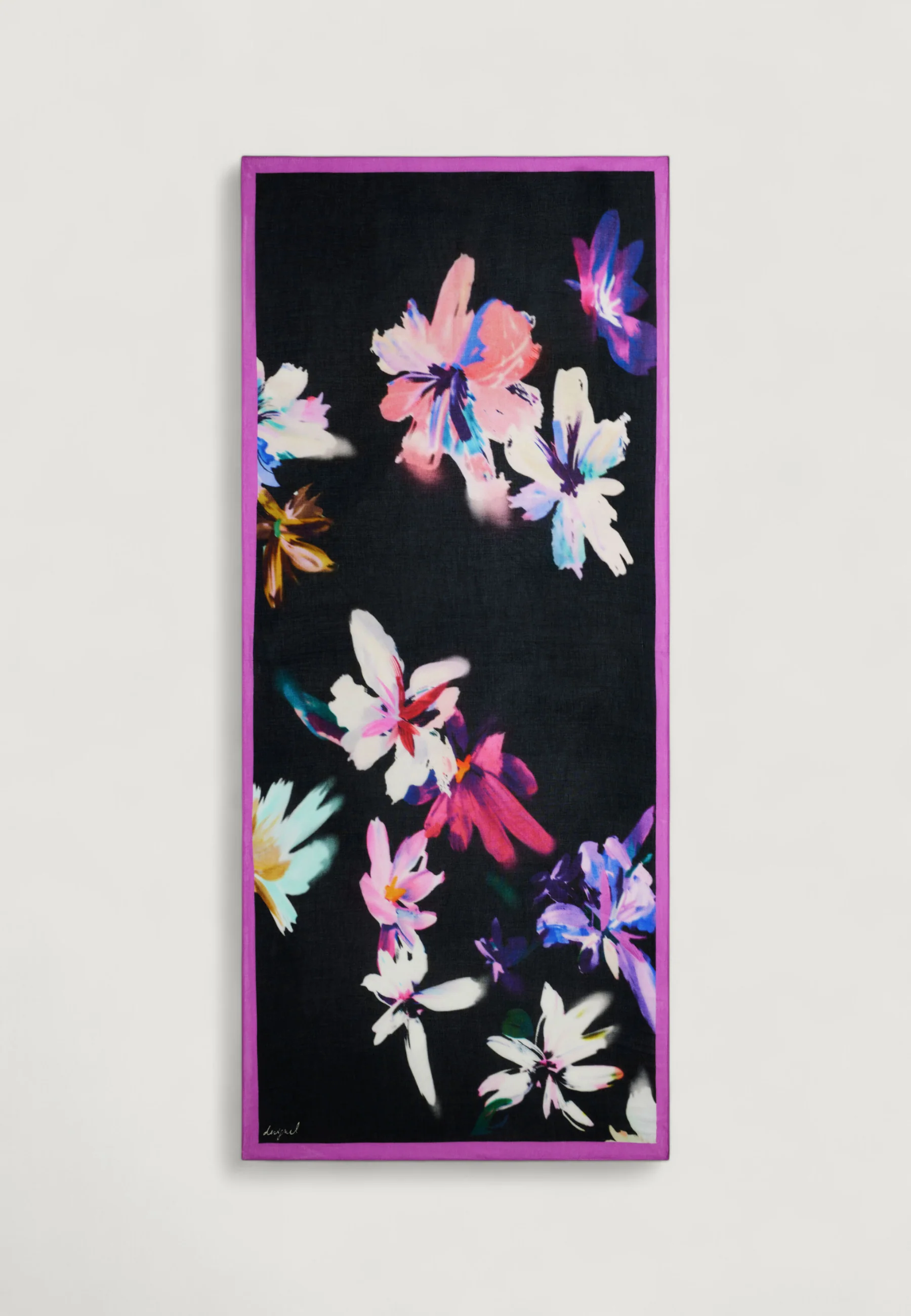 Pashmina Desigual FOU_FLORAL GARDEN