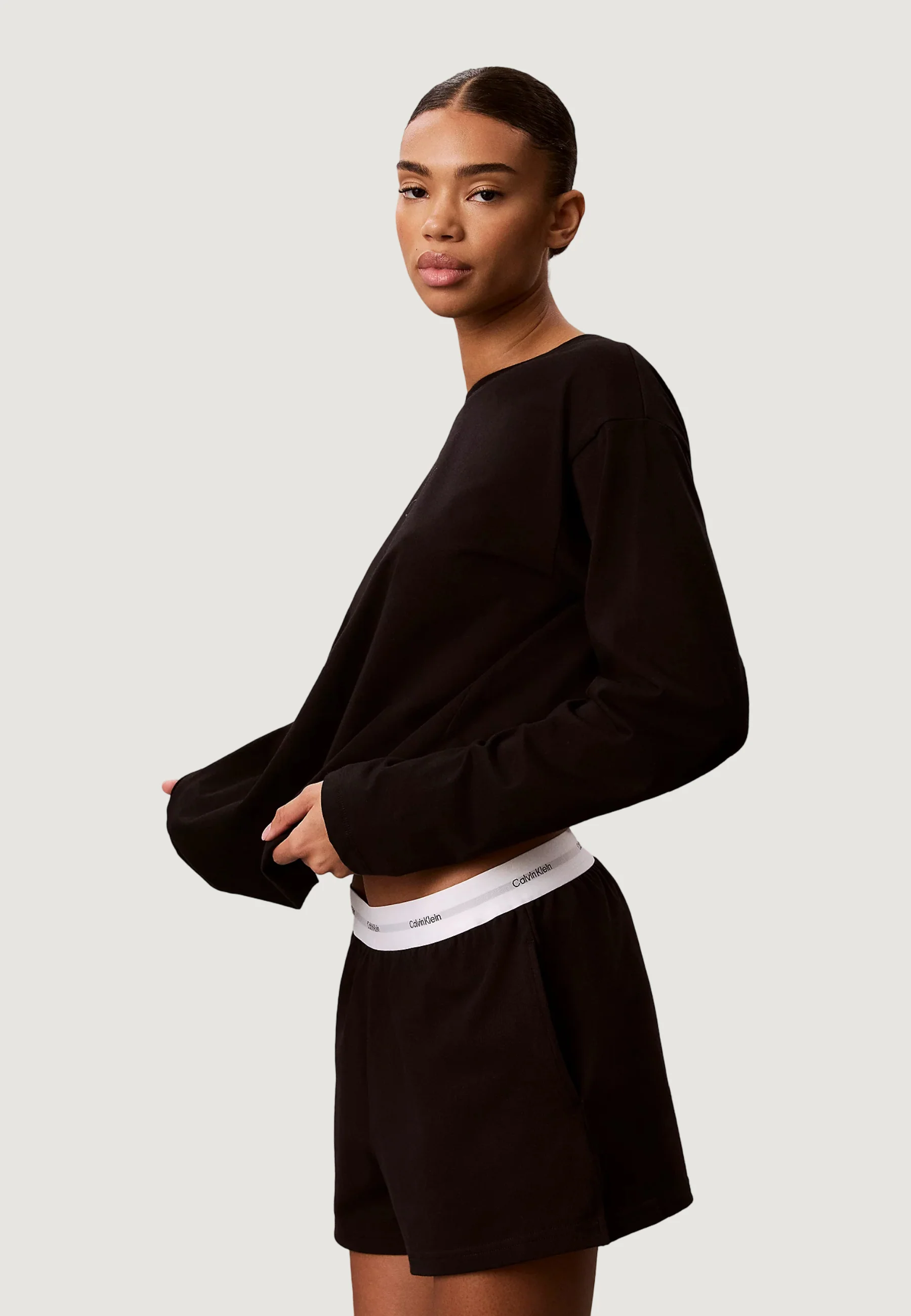 Pigiama Calvin Klein Underwear LOGO JERSEY SHORT - Image 5