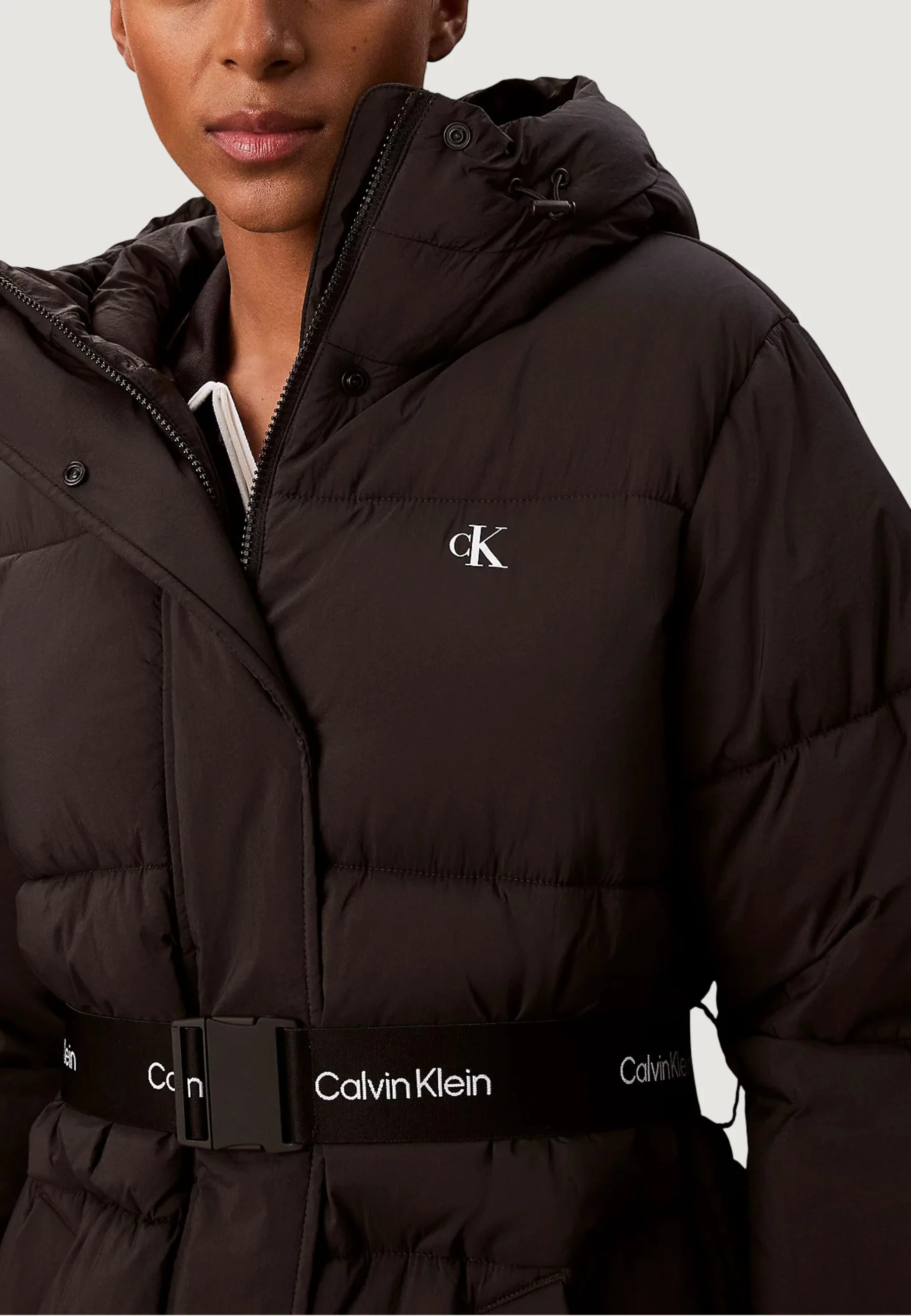 Piumino Calvin Klein Jeans BELTED MIDWEIGHT PUF - Image 2