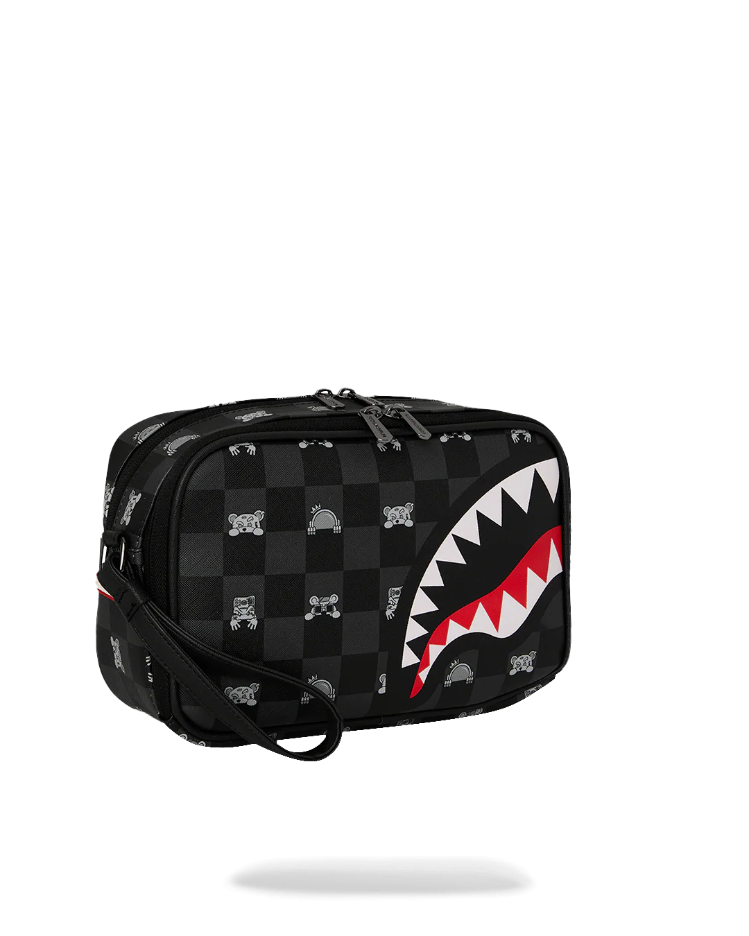Pochette e beauty Sprayground GRAY PEEKING CHARACTER CHECK TOILETRY BRICK - Image 2