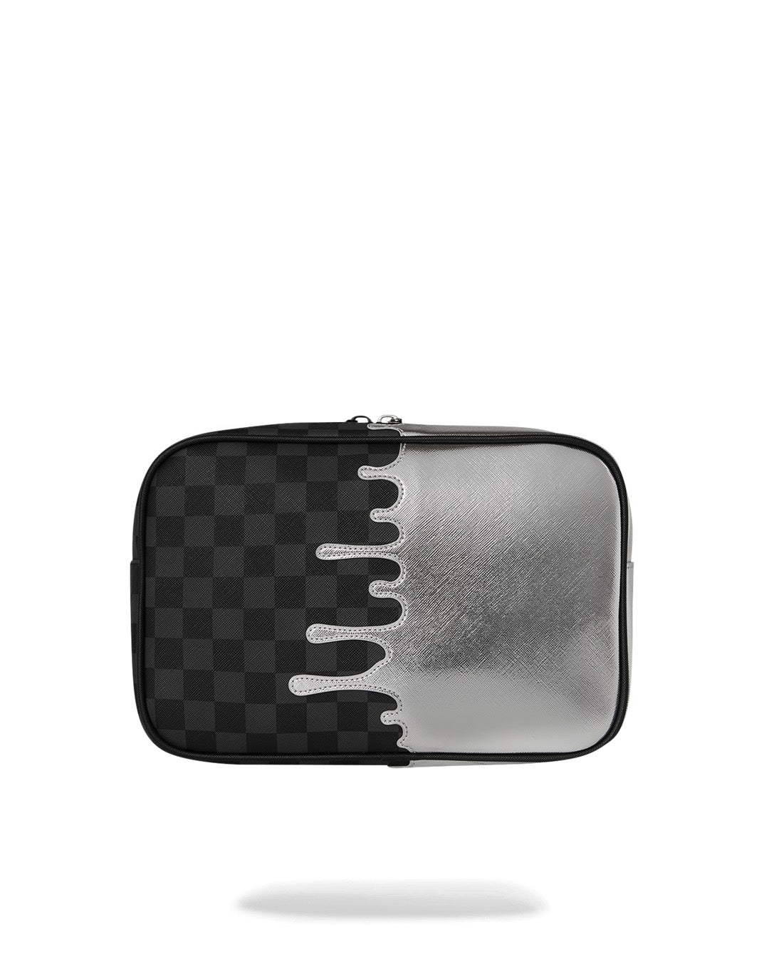 Pochette e beauty Sprayground SILVER SIDE DRIP BLACK CHECK BRICK TOILETRY - Image 3