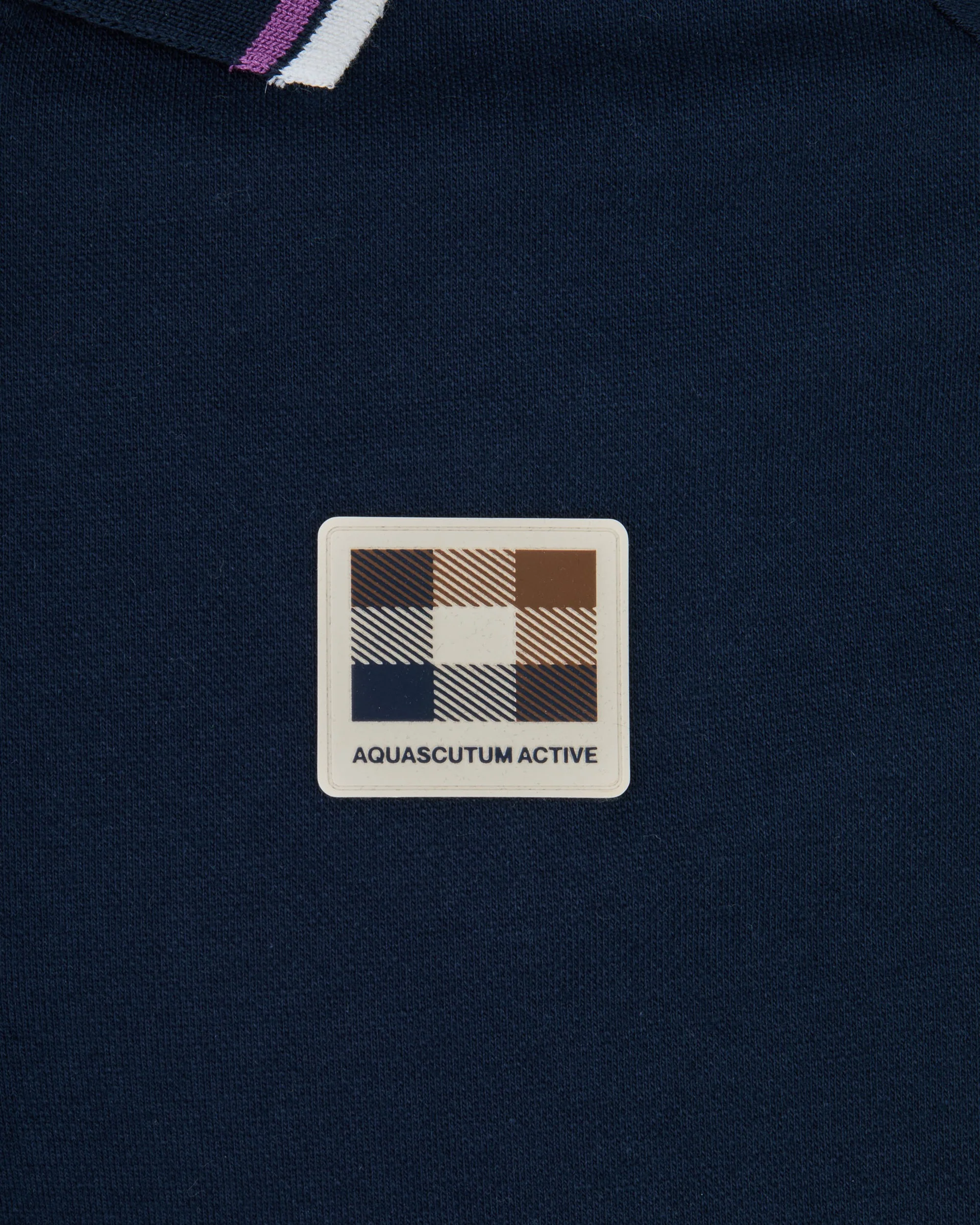 Polo manica corta Aquascutum Active STRETCH PIQUET HALF ZIP POLO - Image 4
