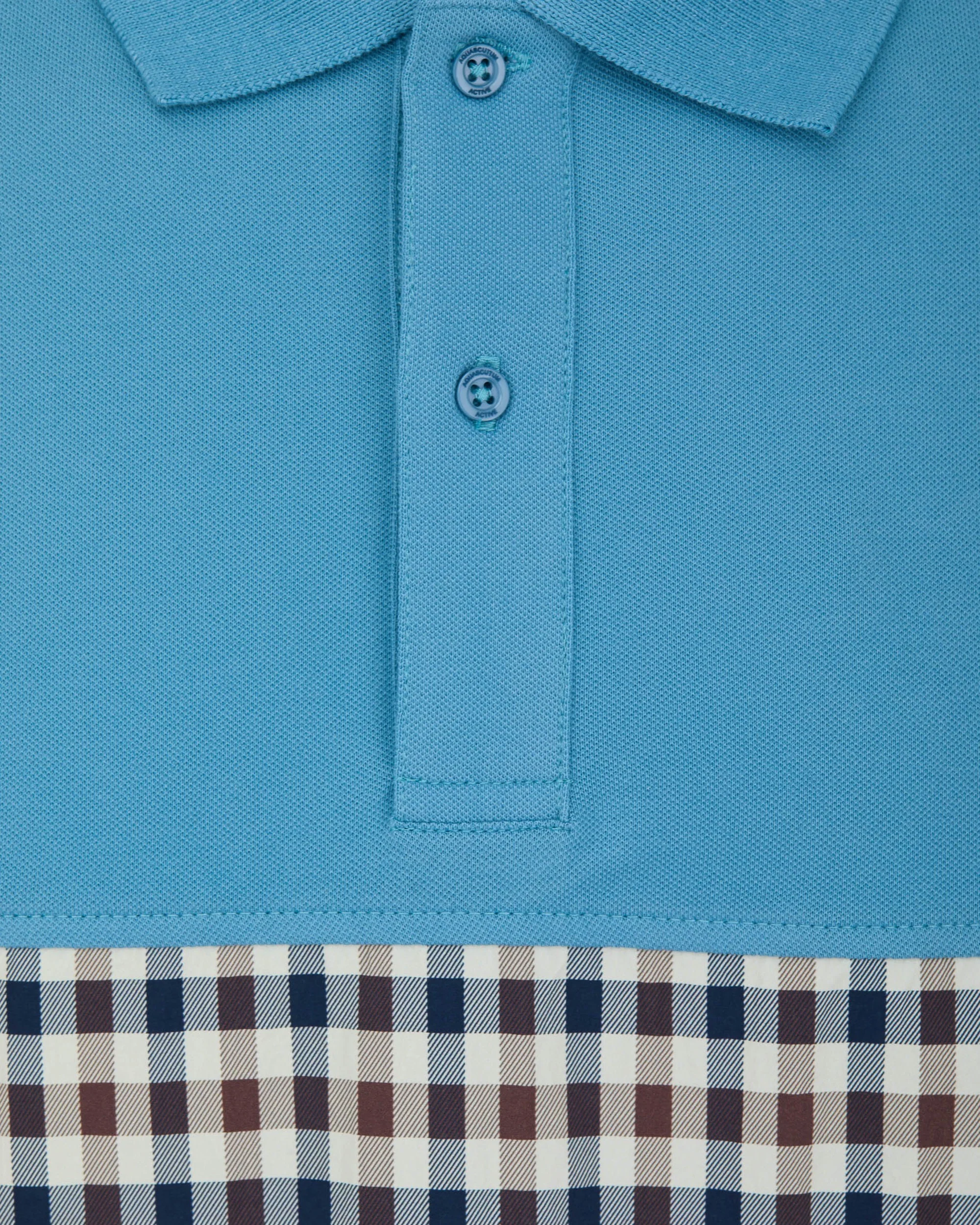 Polo manica corta Aquascutum Active STRETCH PIQUET INSERT POLO - Image 3