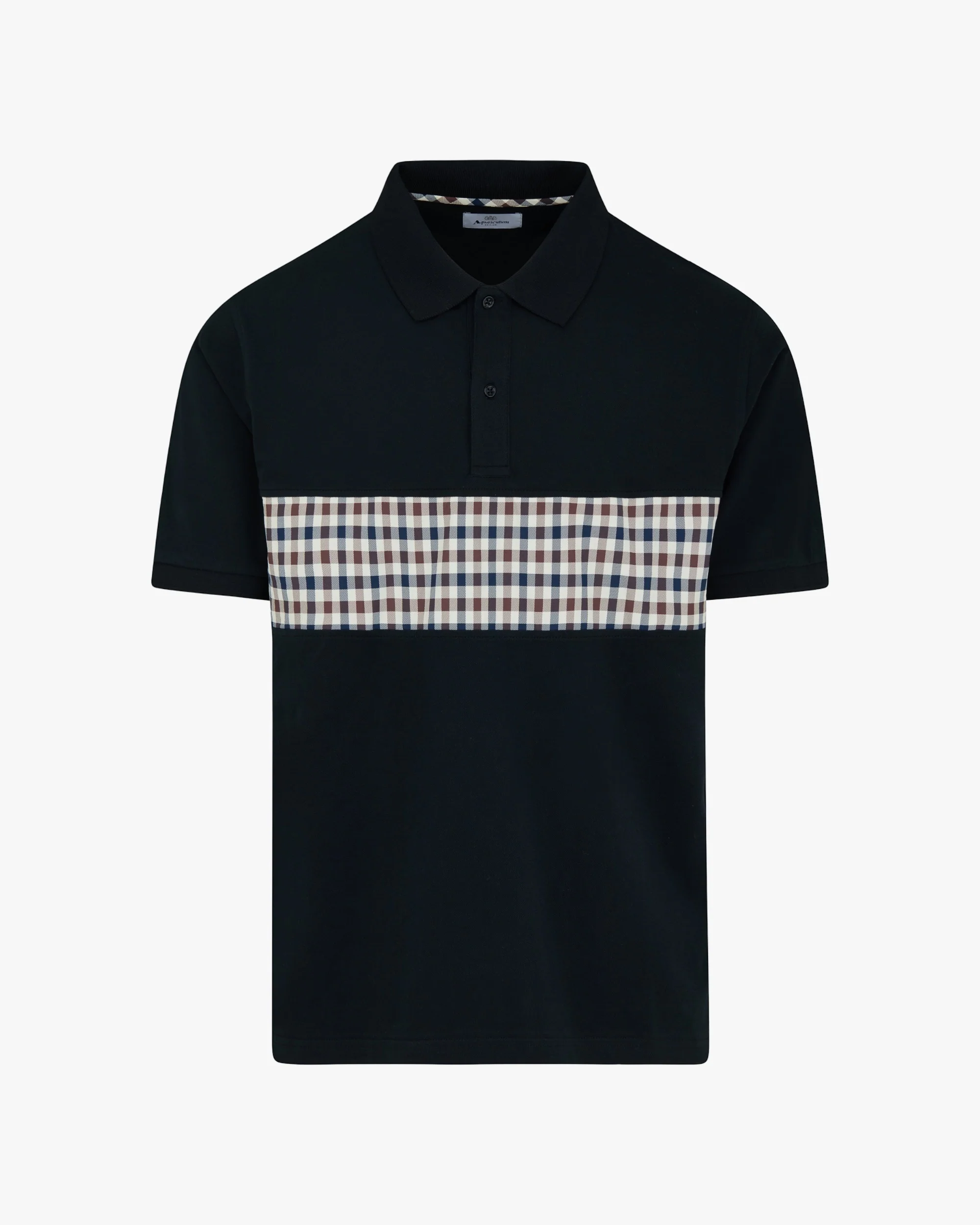 Polo manica corta Aquascutum Active STRETCH PIQUET INSERT POLO