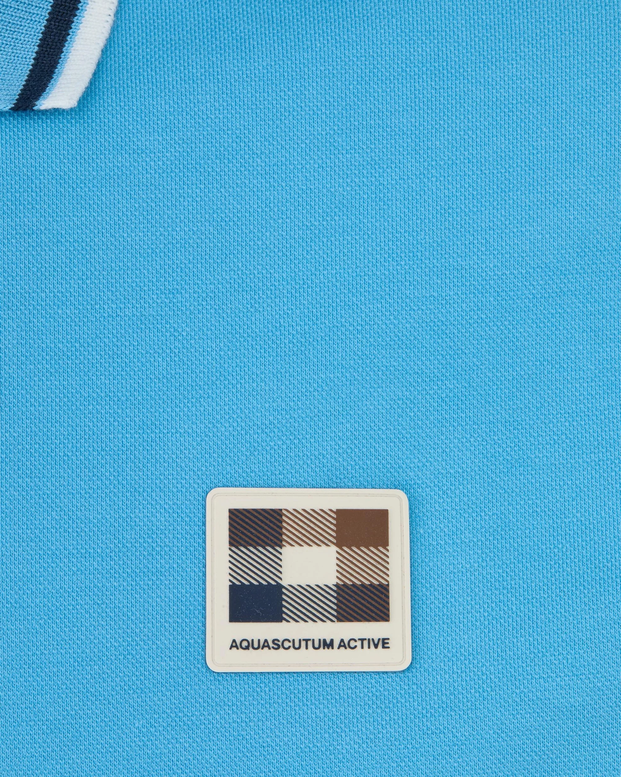 Polo manica corta Aquascutum Active STRETCH PIQUET STRIPES POLO - Image 4