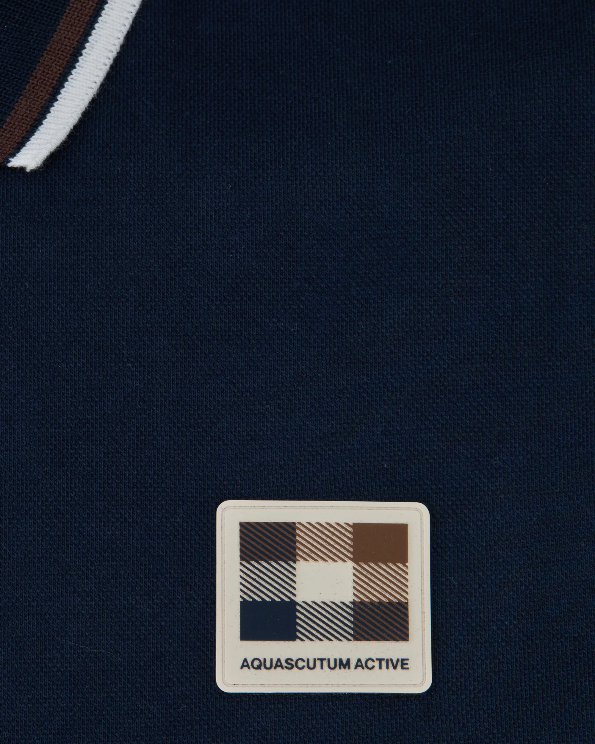 Polo manica corta Aquascutum Active STRETCH PIQUET STRIPES POLO - Image 3