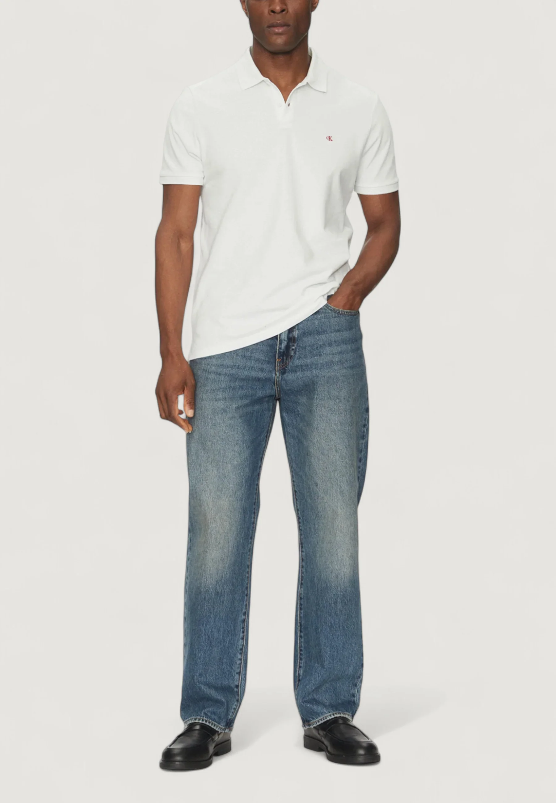 Polo manica corta Calvin Klein Jeans SS MONOGRAM PIQUE PO - Image 3