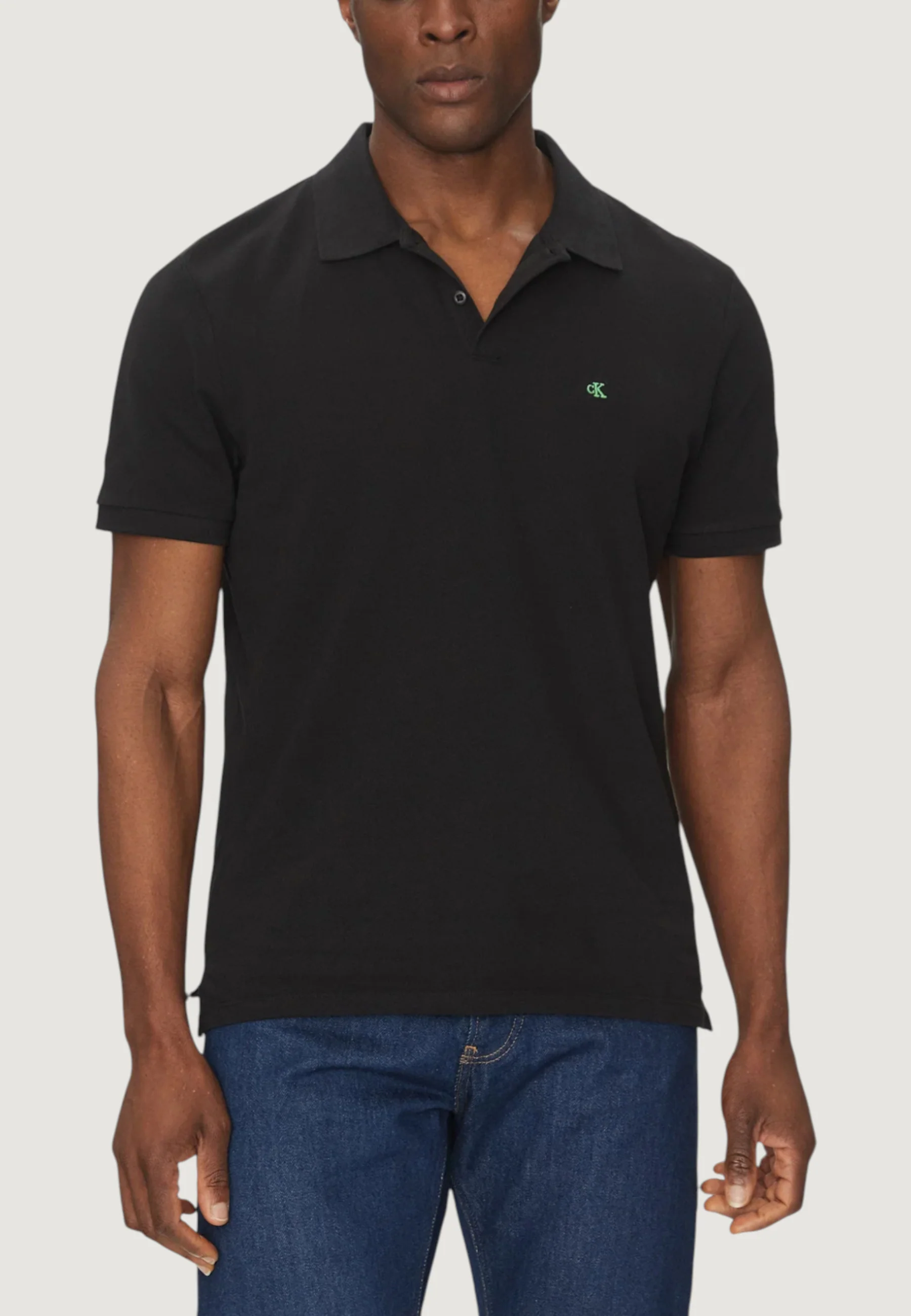 Polo manica corta Calvin Klein Jeans SS MONOGRAM PIQUE PO - Image 2