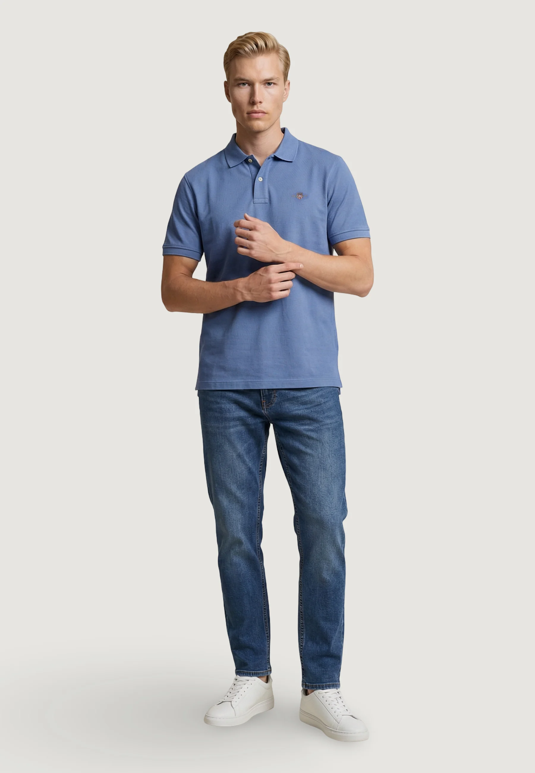 Polo manica corta Gant REG SHIELD SS PIQUE POLO - Image 5