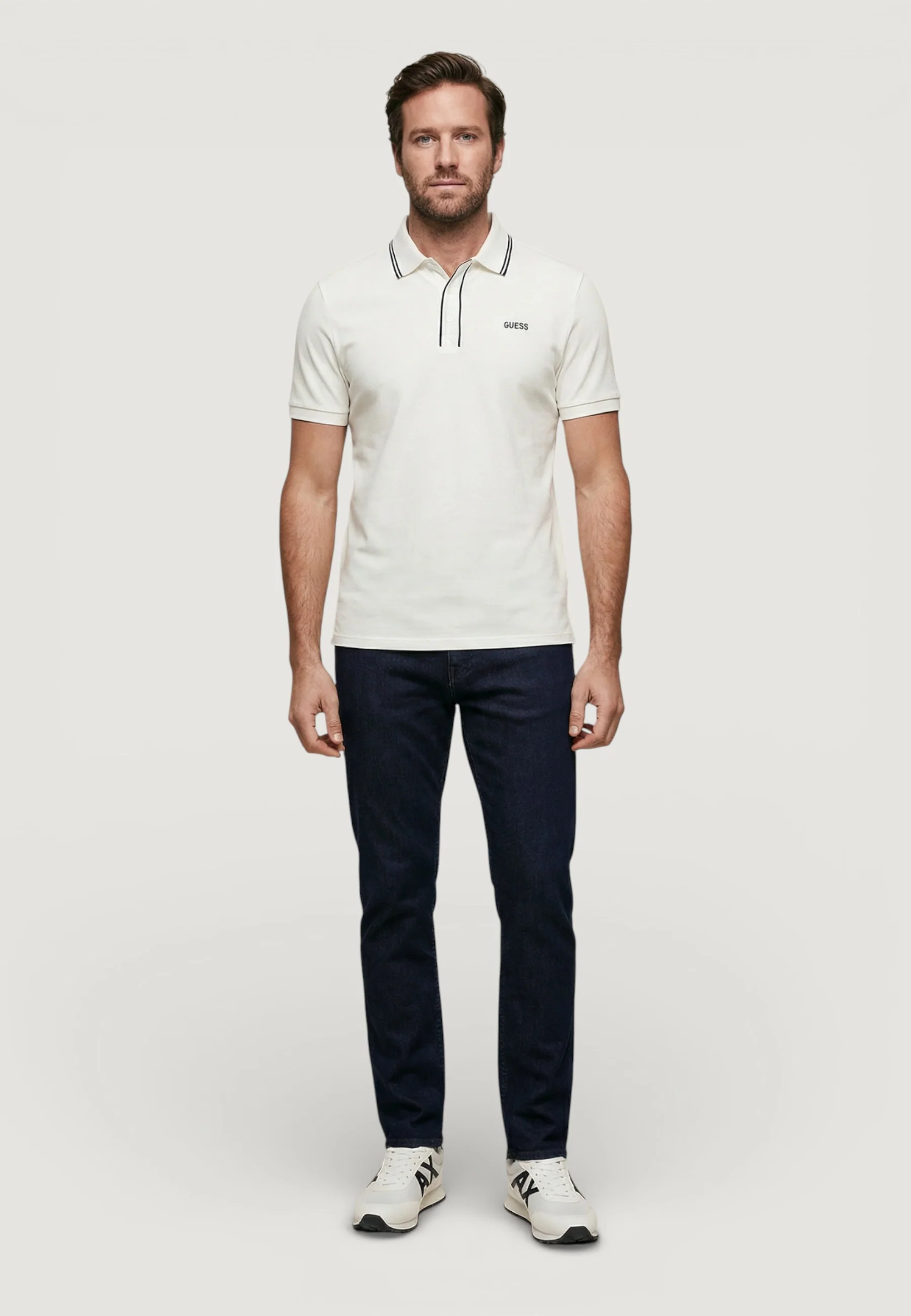 Polo manica corta Guess PAUL PIQUE SS POLO - Image 3