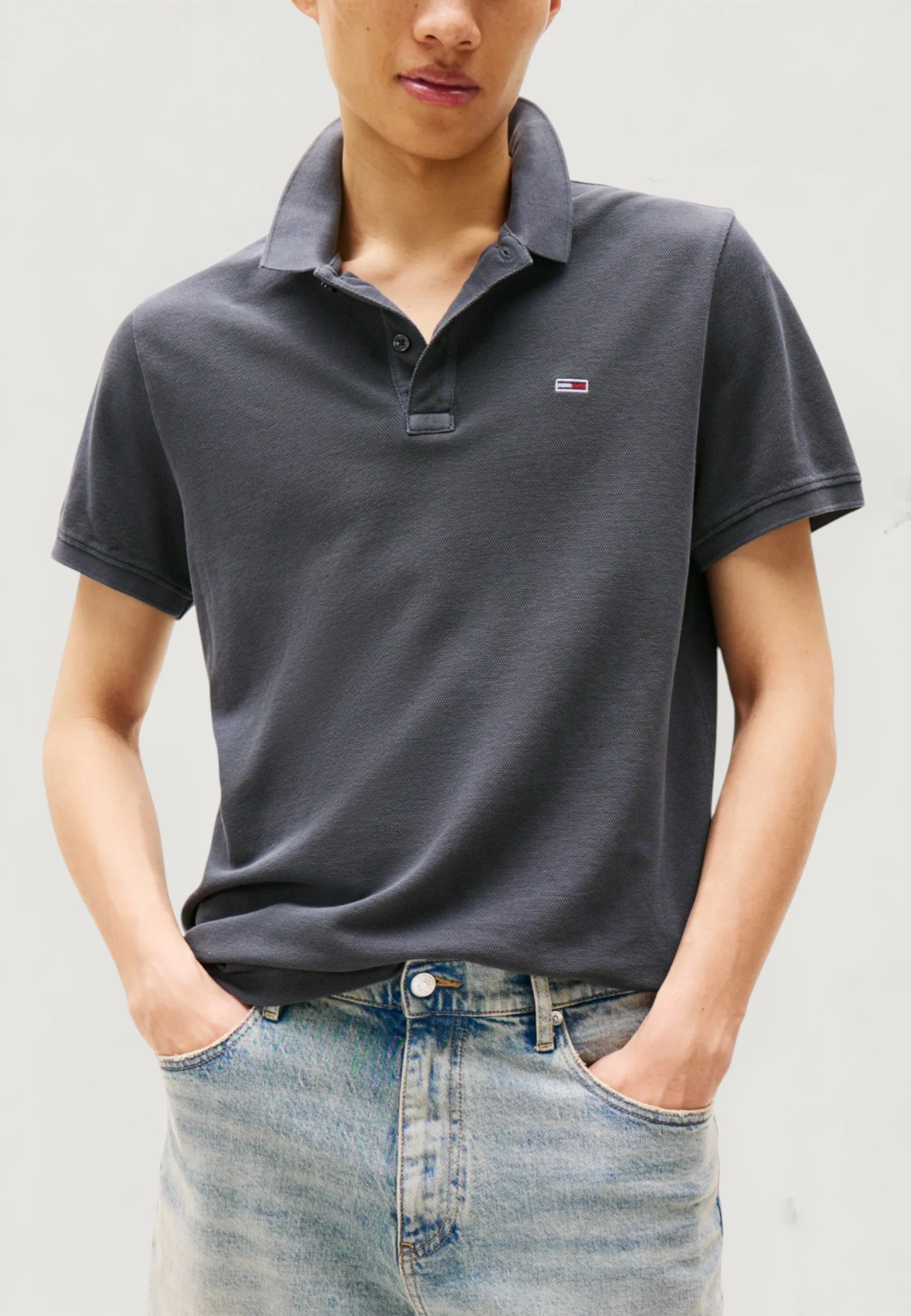 Polo manica corta Tommy Hilfiger Jeans TJM PLACKET - Image 4