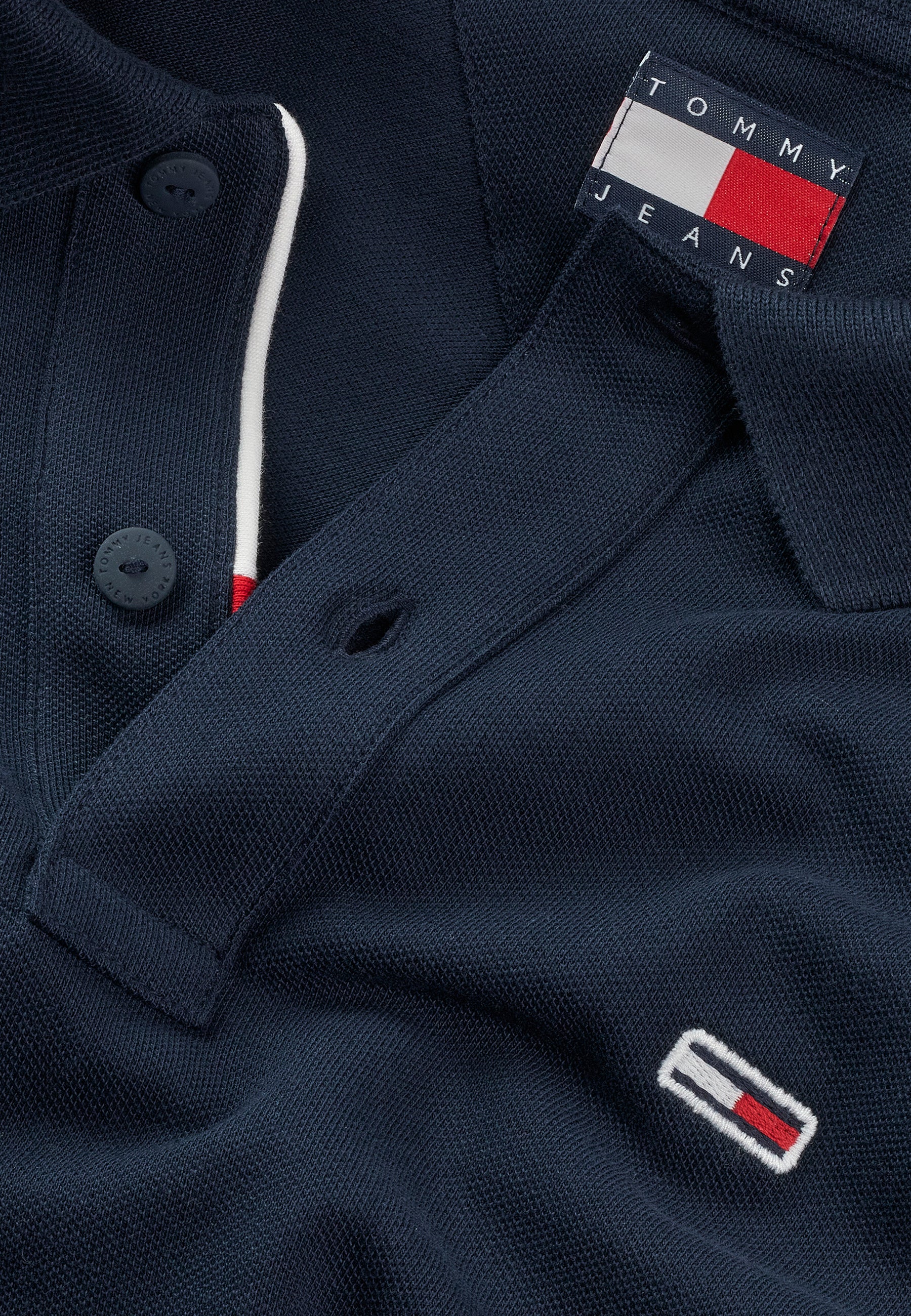 Polo manica corta Tommy Hilfiger Jeans TJM PLACKET - Image 4