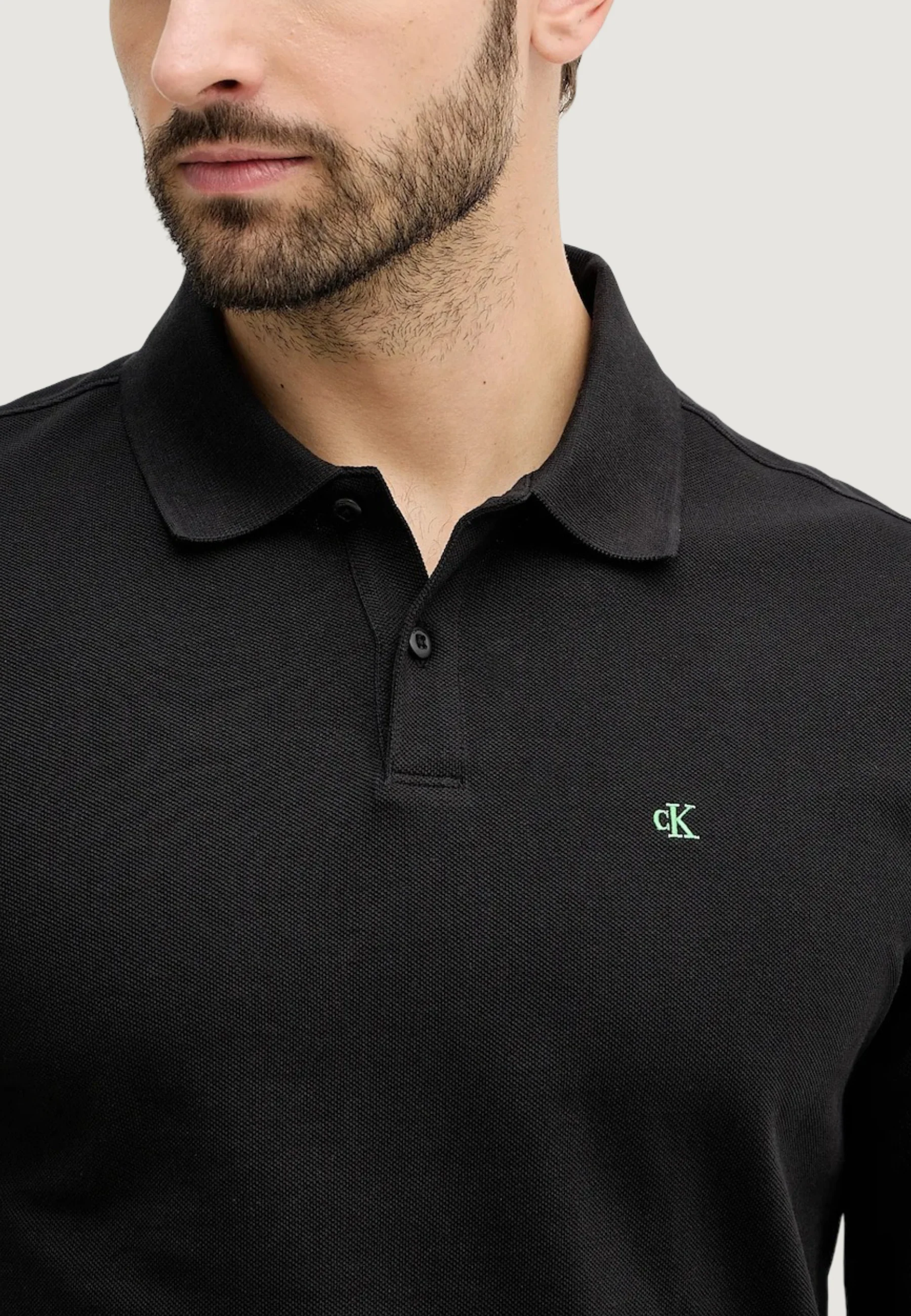 Polo manica lunga Calvin Klein Jeans LV04RE201G - Image 4