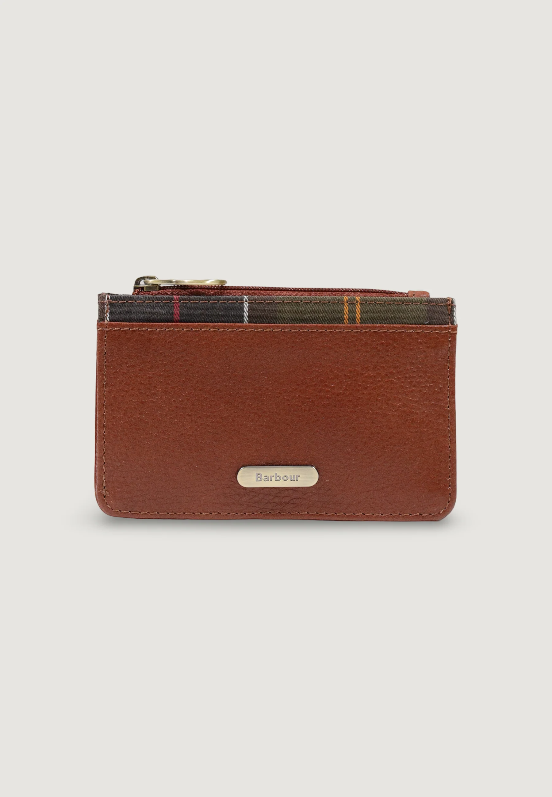 Portacarte Barbour ALDER LEATHER CARD HOLDER