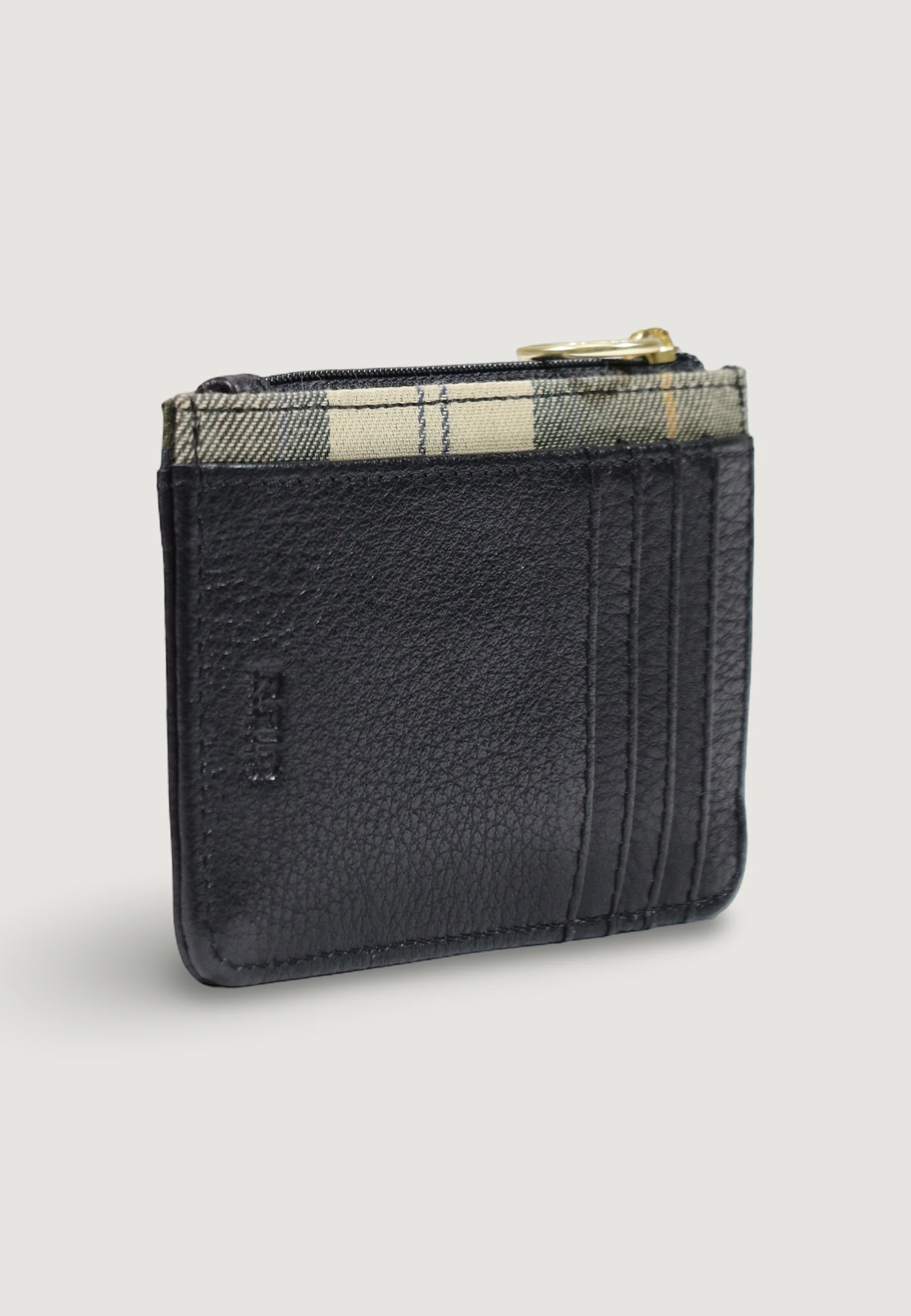 Portacarte Barbour ALDER LEATHER CARD HOLDER - Image 4