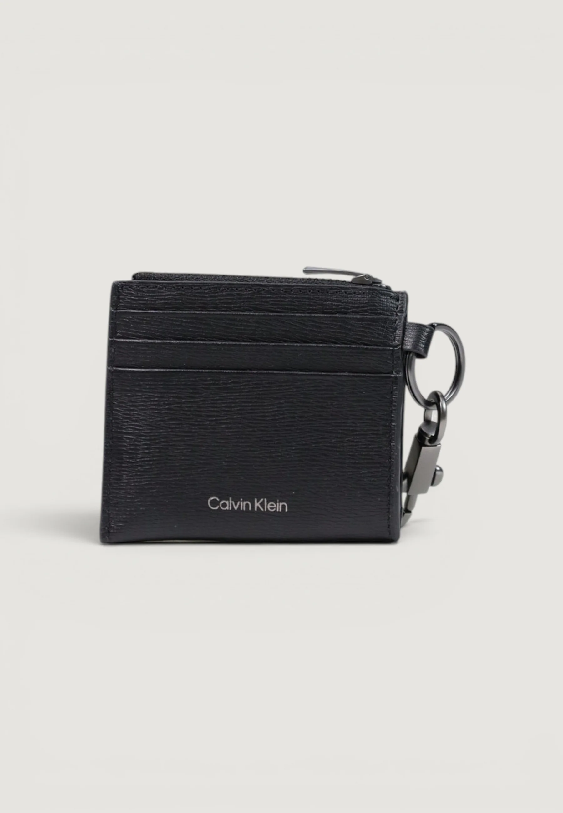 Portafoglio con portamonete Calvin Klein EMBLEM HW CARDHOLDER W/ CLIP - Image 3