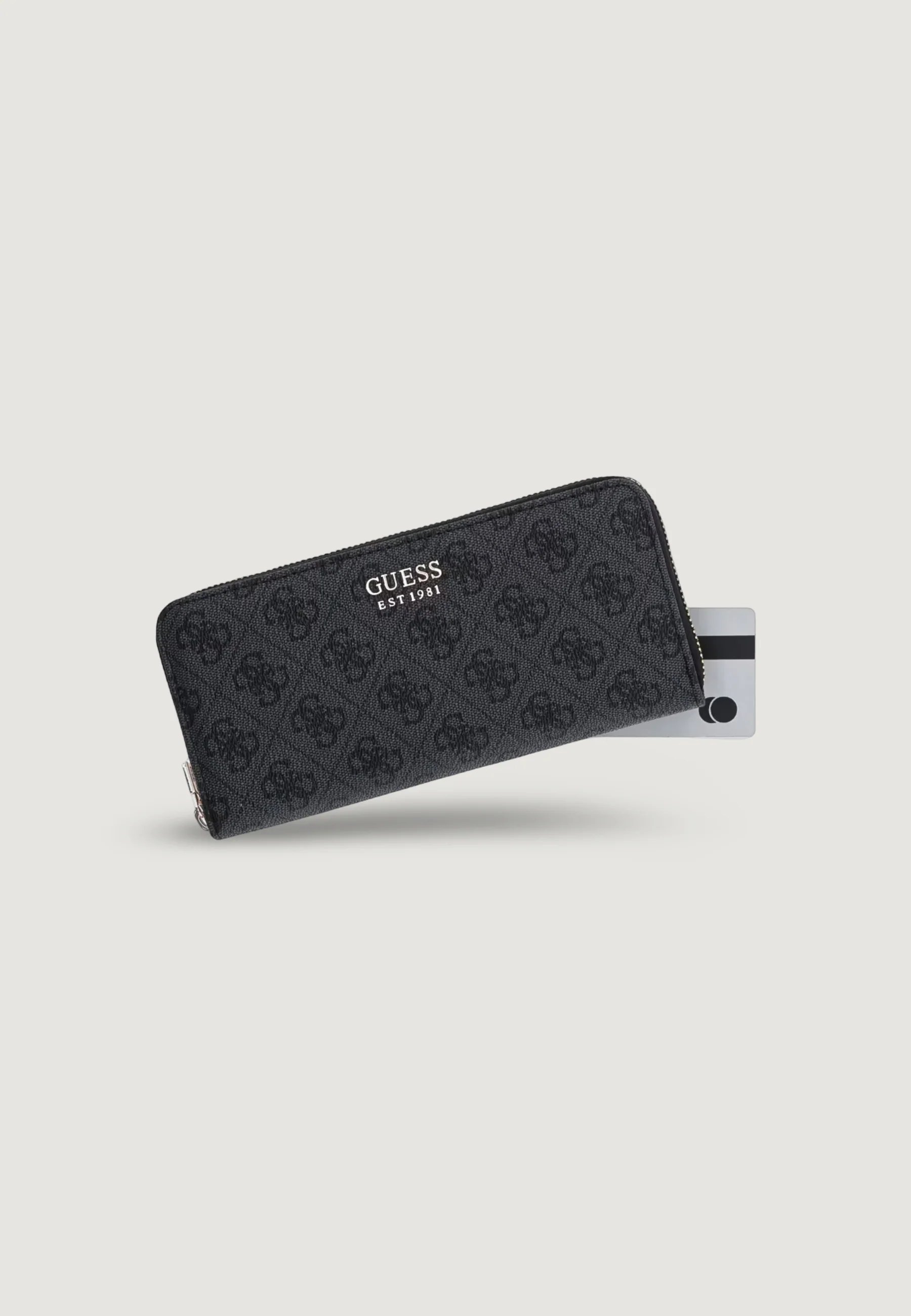Portafoglio grande Guess BRENTON SLG MED ZIP - Image 3