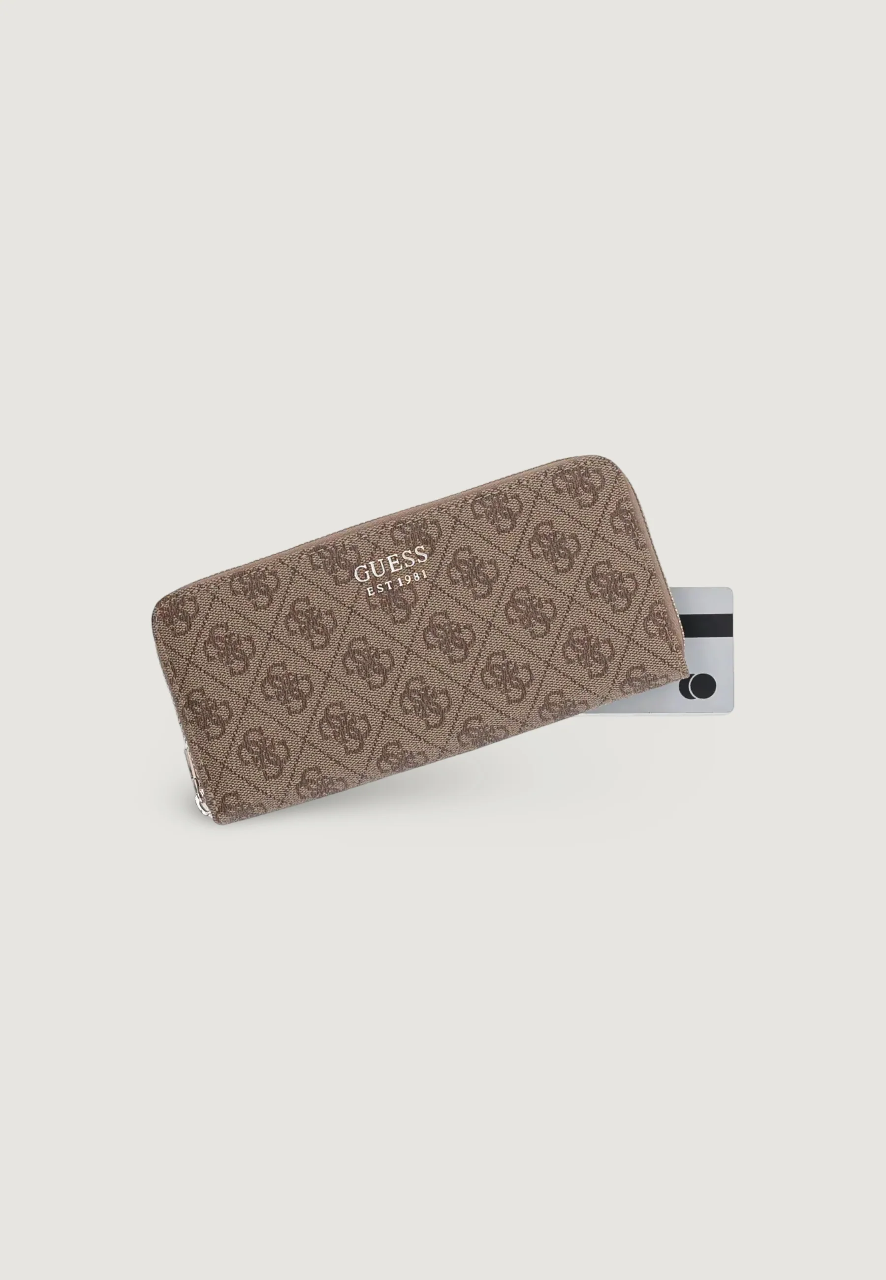 Portafoglio grande Guess BRENTON SLG MED ZIP - Image 3