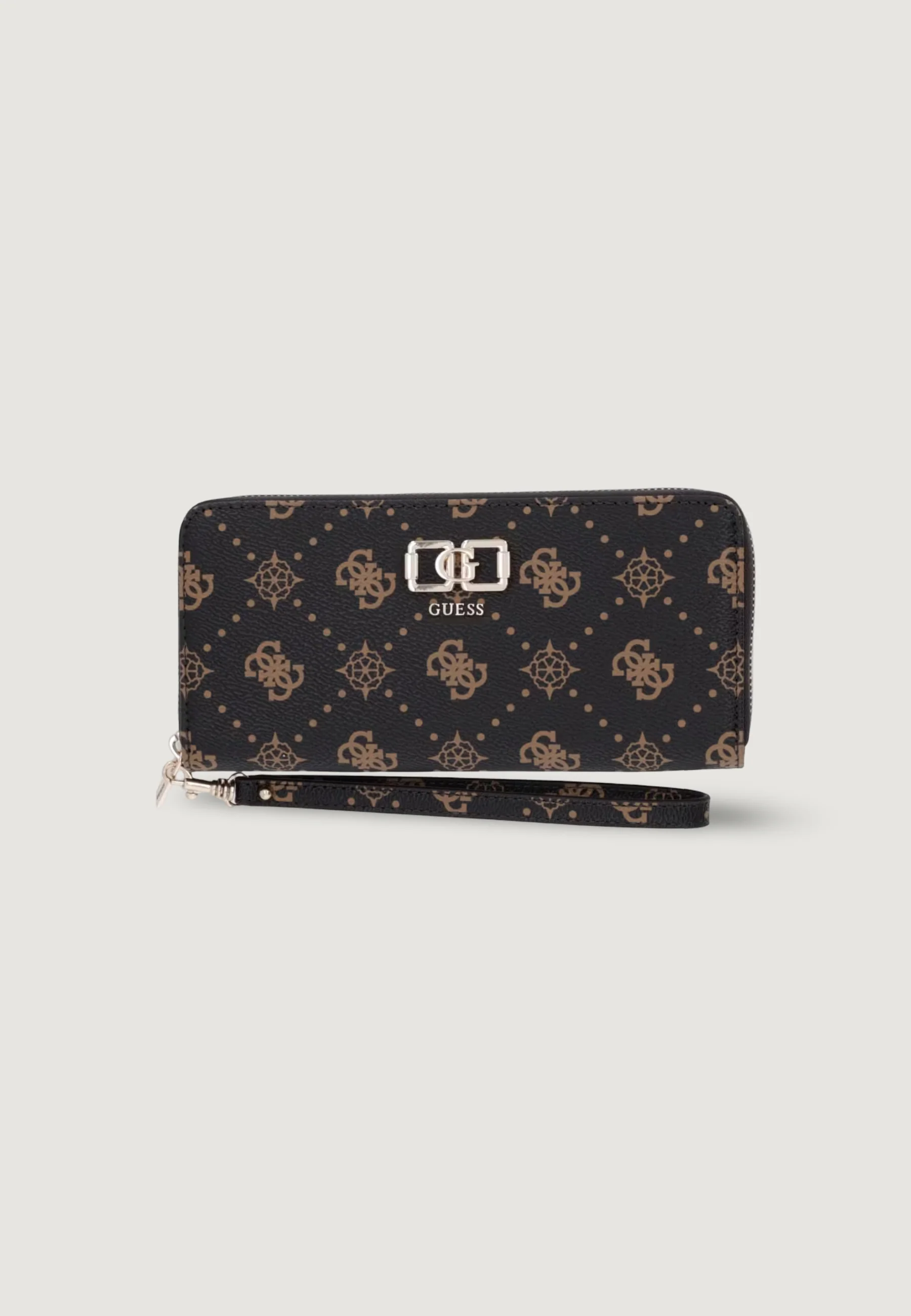 Portafoglio grande Guess EMELIE LOGO SLG MED