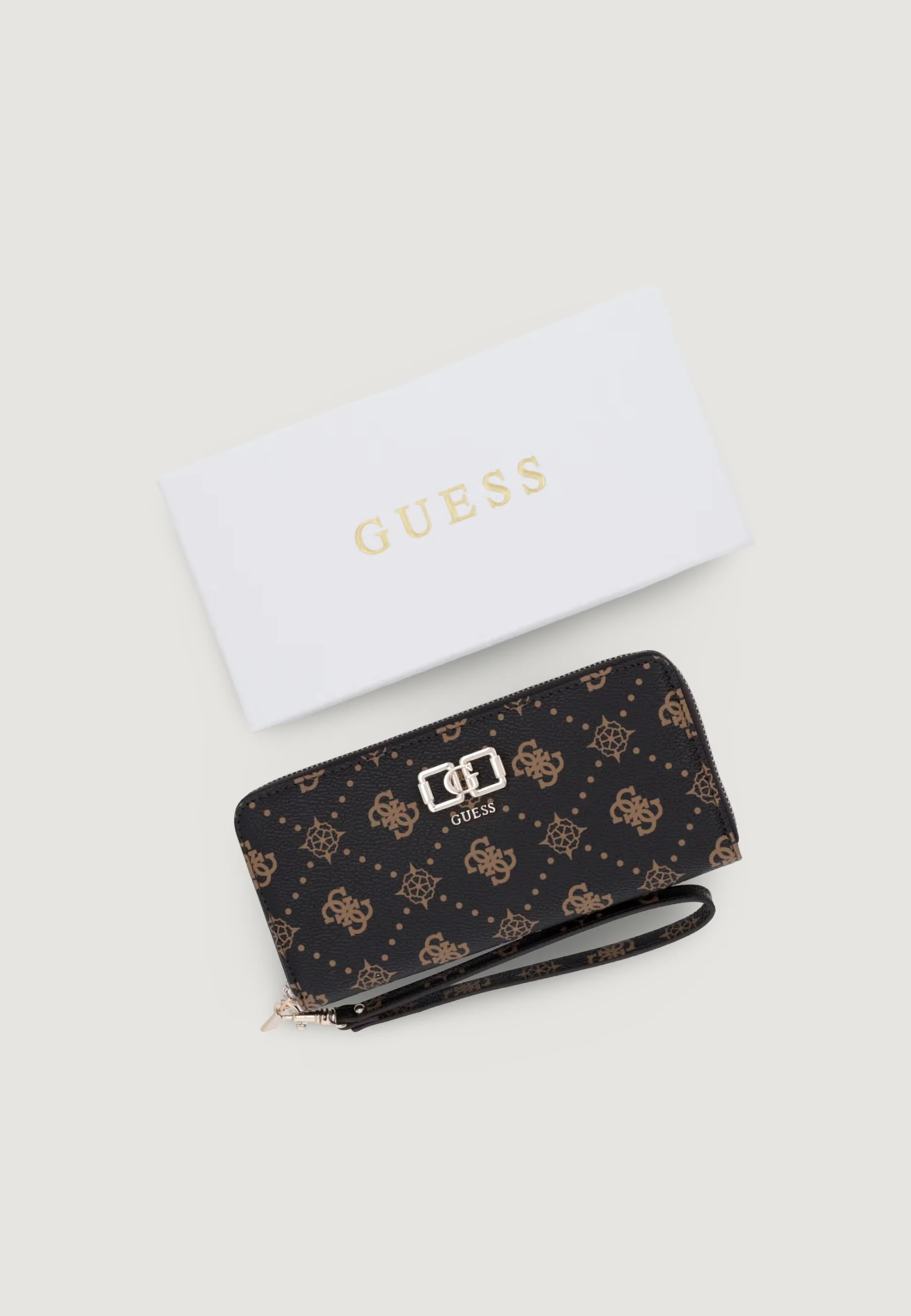 Portafoglio grande Guess EMELIE LOGO SLG MED - Image 4