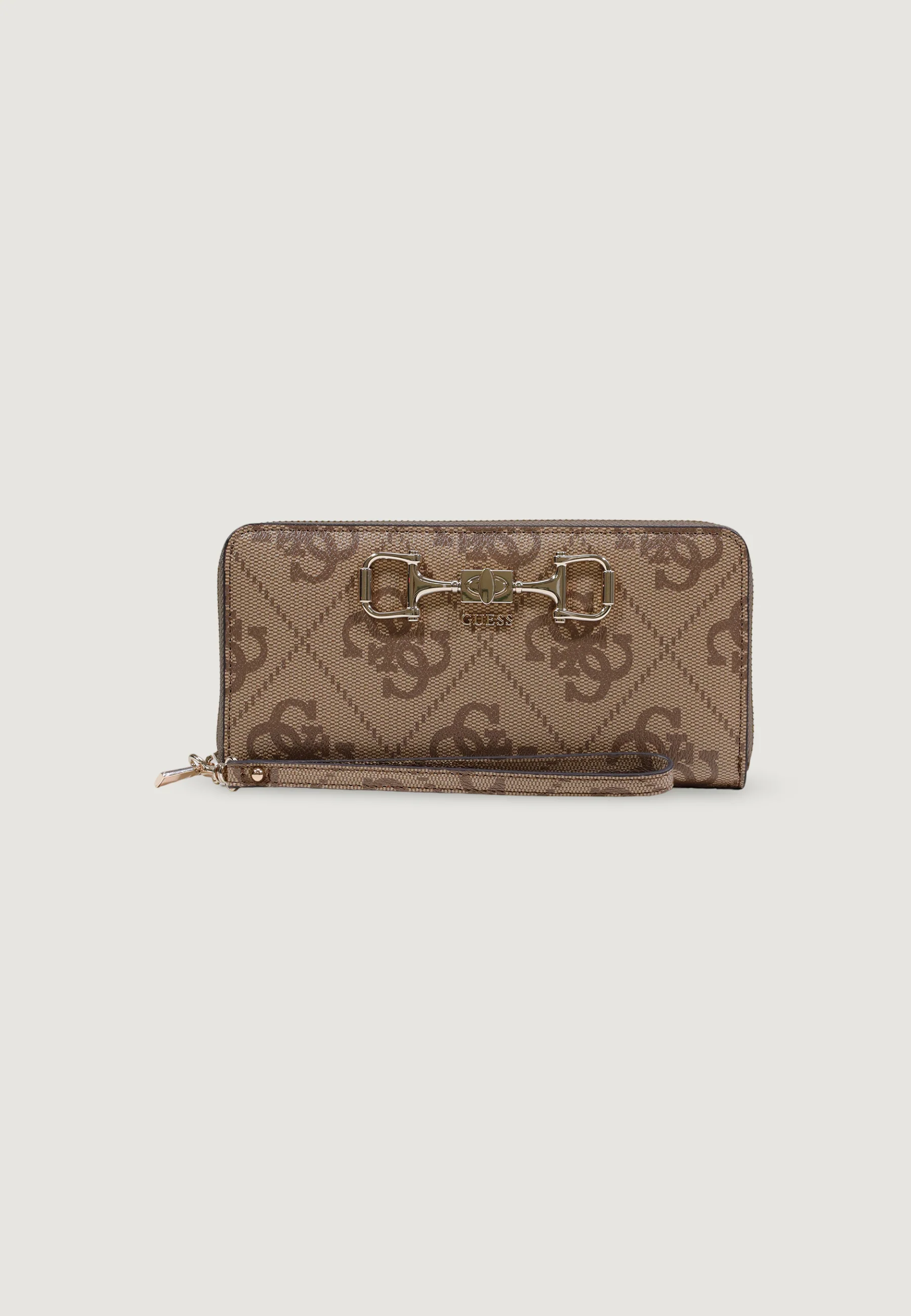 Portafoglio grande Guess JANIE LOGO SLG LRG ZIP AROUND