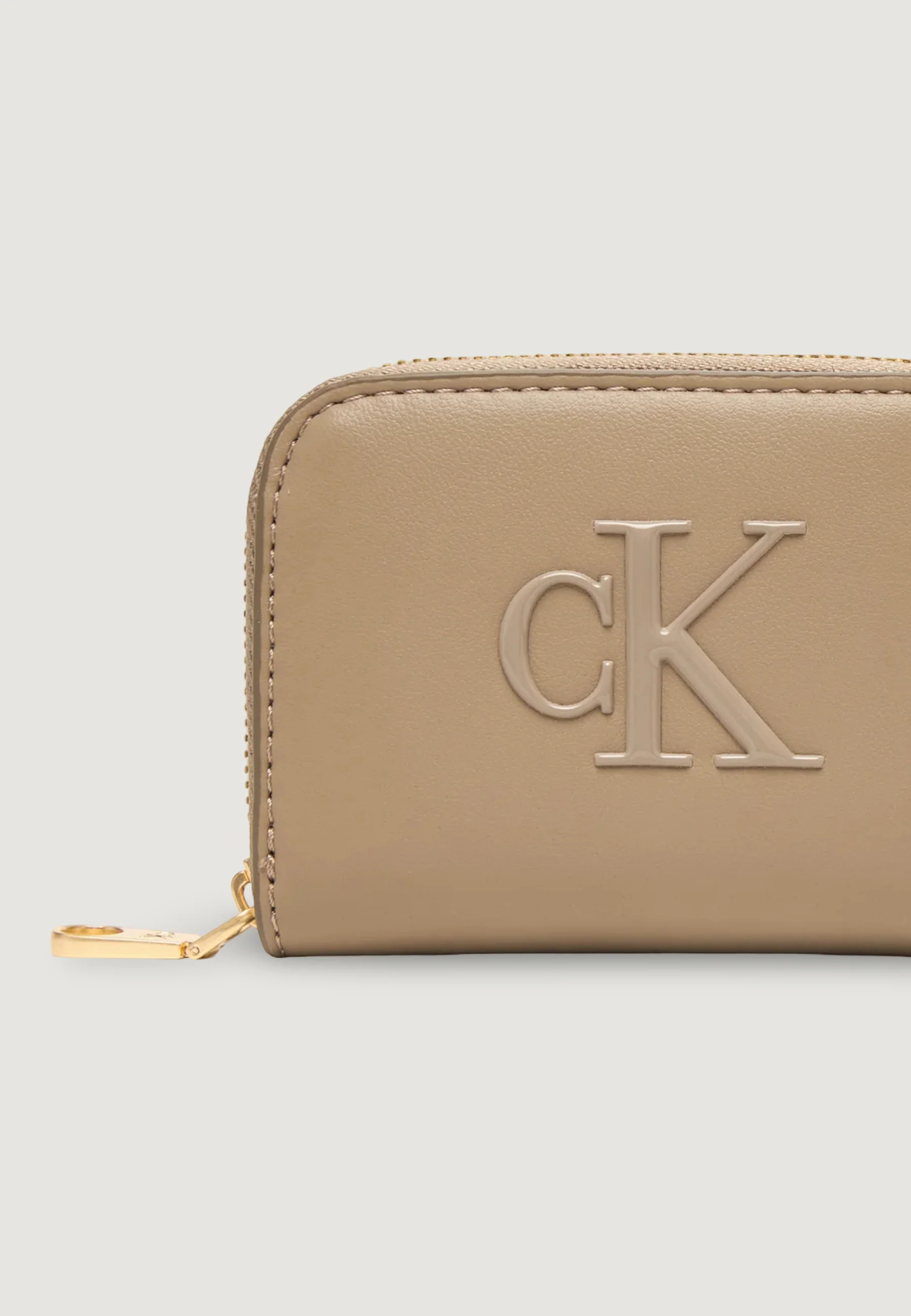Portafoglio piccolo Calvin Klein BOLD CK MEDIUM ZIP AROUND - Image 4