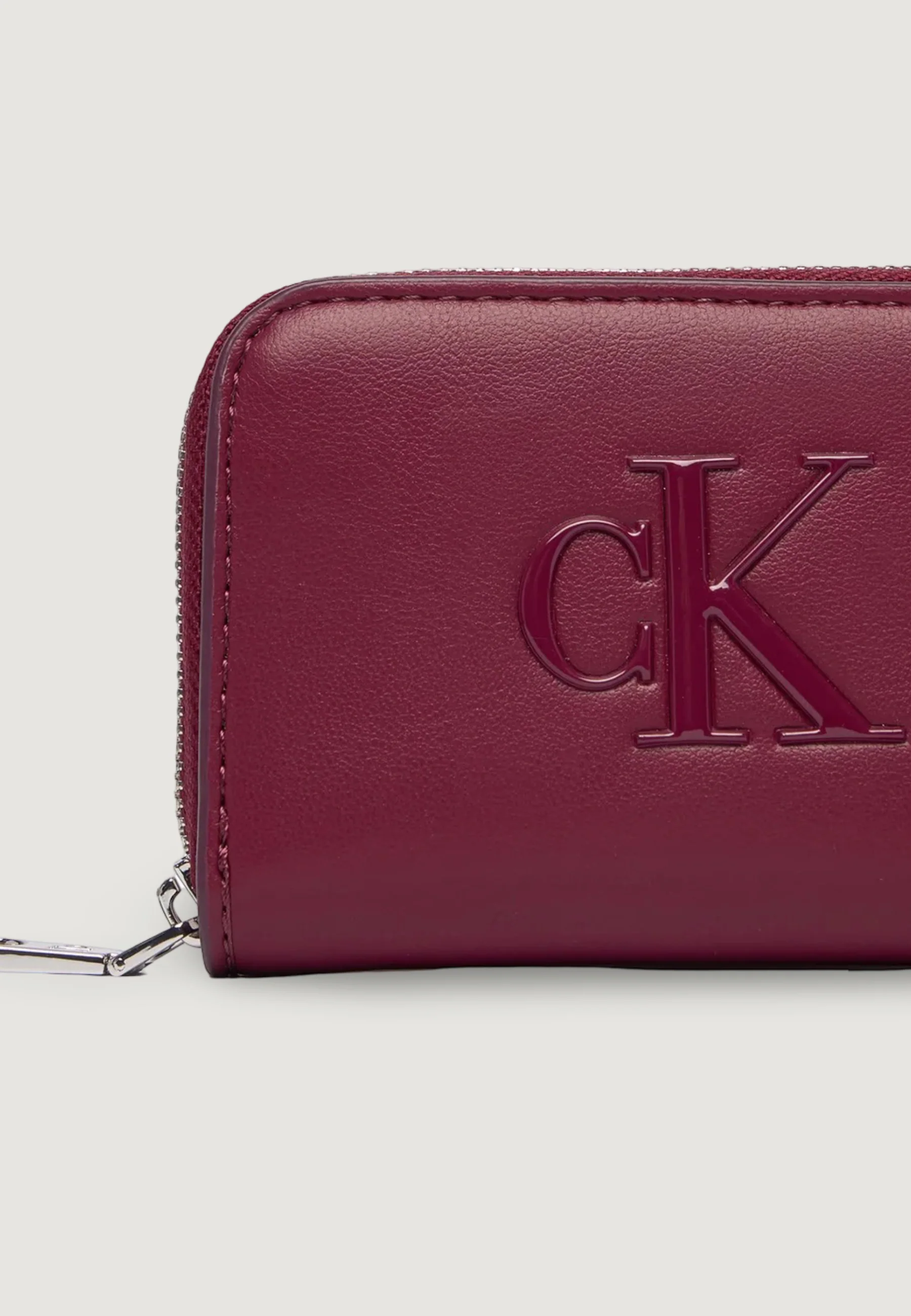Portafoglio piccolo Calvin Klein BOLD CK MEDIUM ZIP AROUND - Image 4