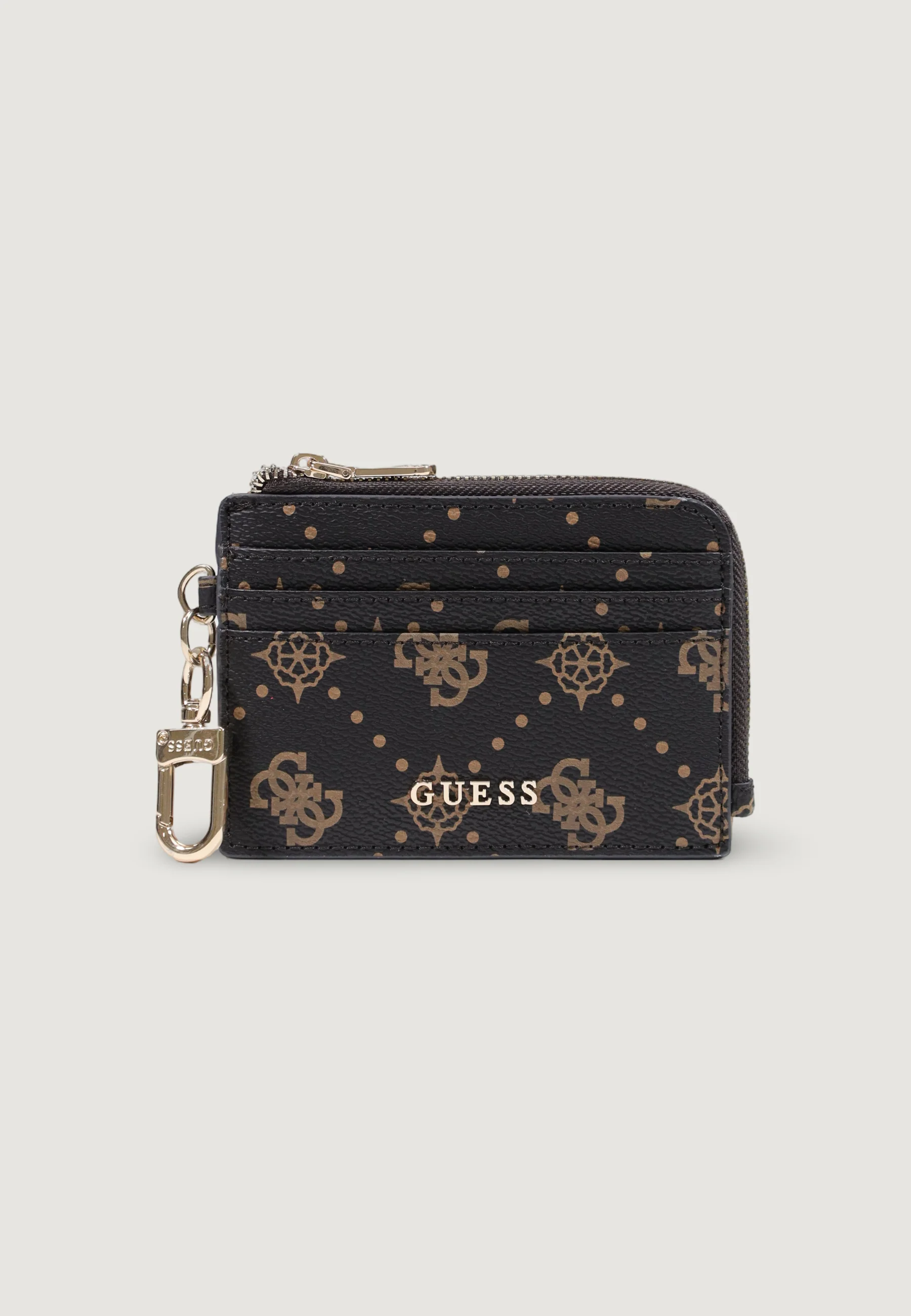 Portafoglio piccolo Guess EMELIE LOGO TOP ZIP