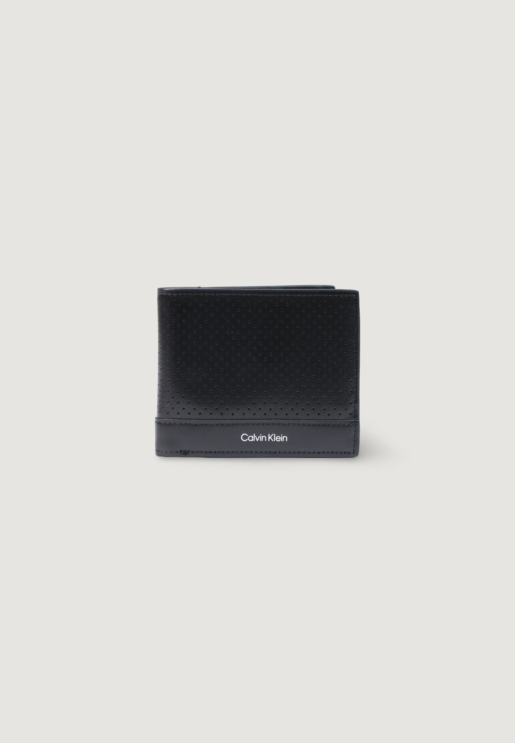 Portafoglio senza portamonete Calvin Klein PERFORATED BILLFOLD