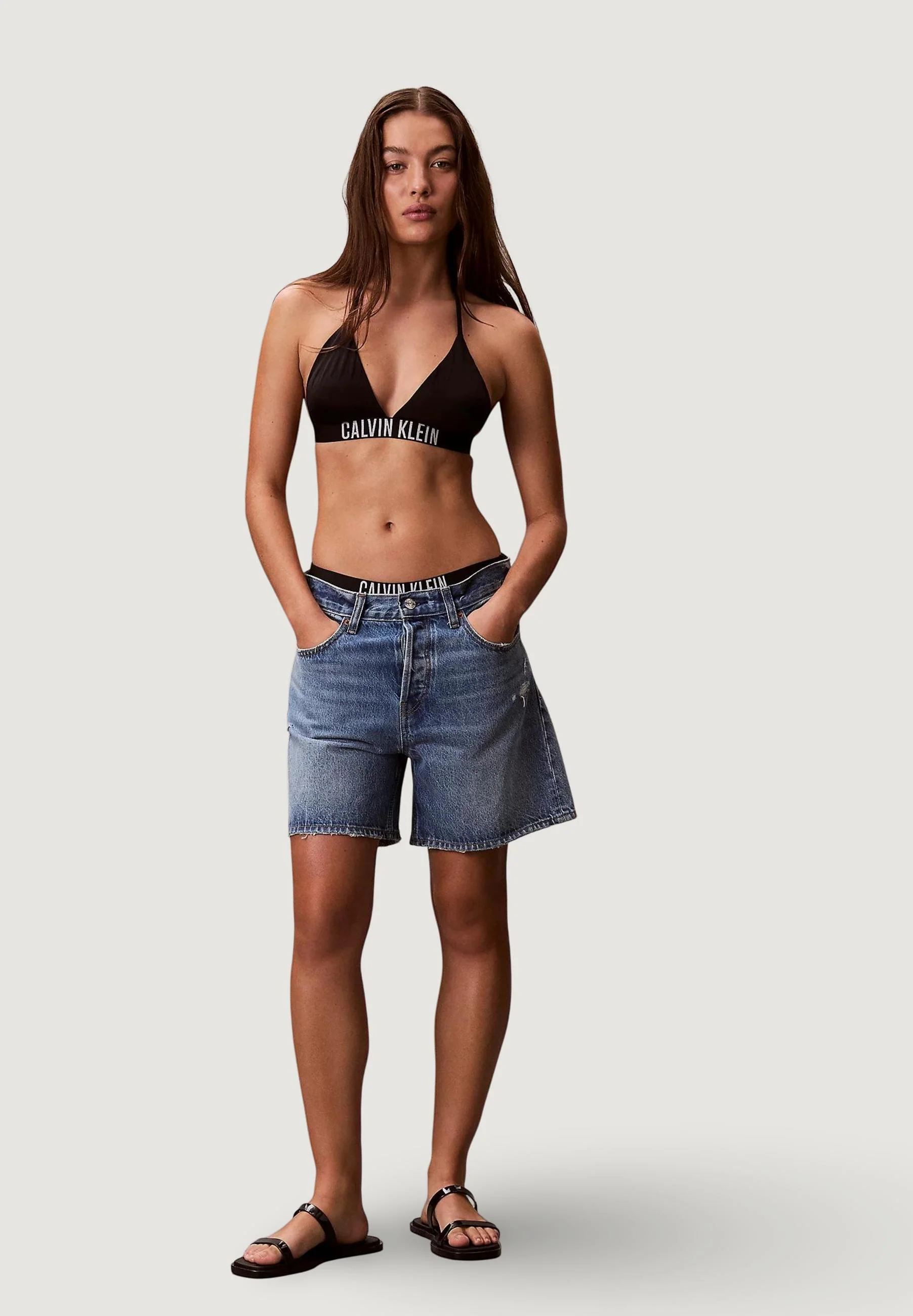 Reggiseno mare Calvin Klein Jeans HALTER TRIANGLE - Image 3