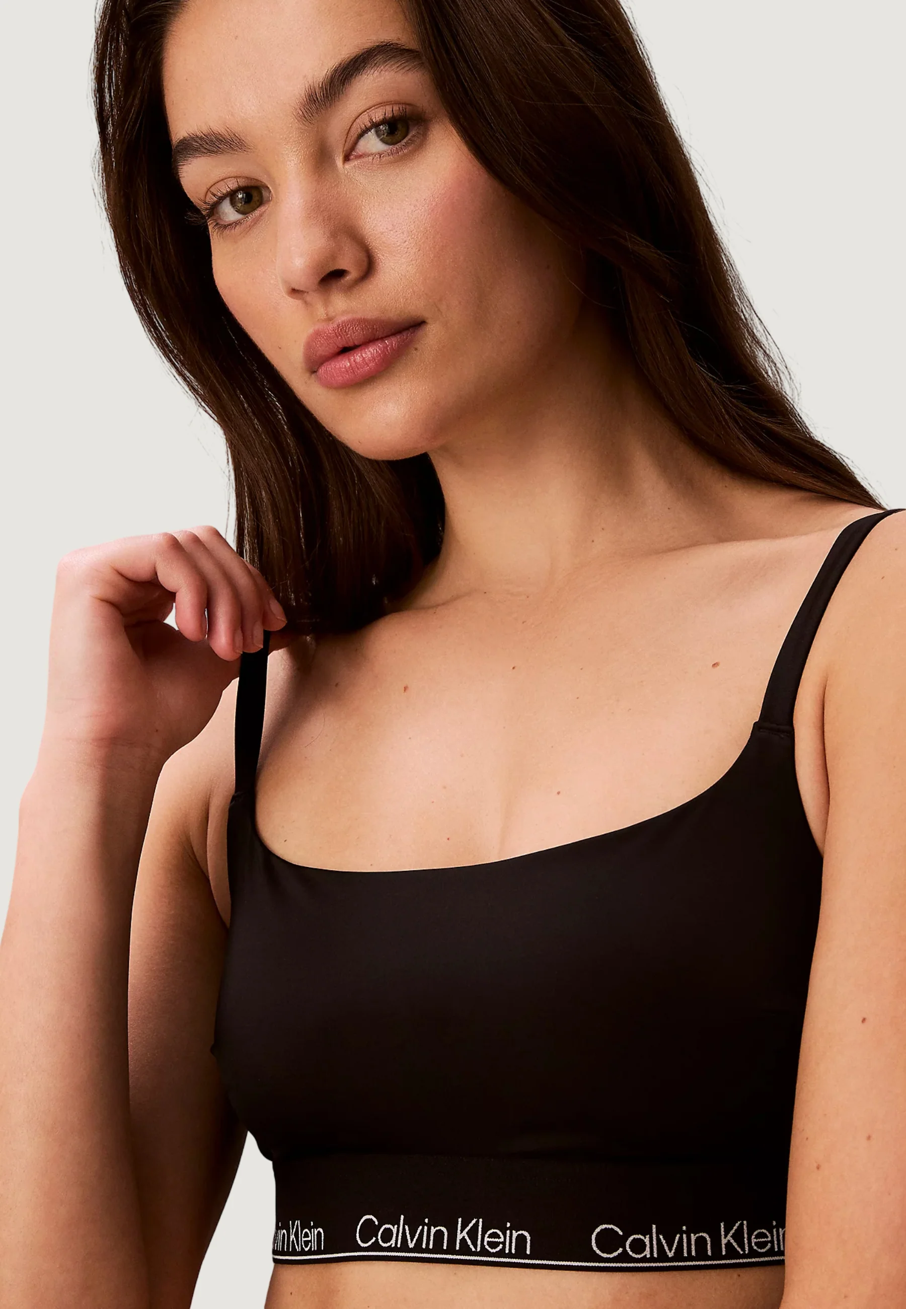 Reggiseno mare Calvin Klein Jeans SQUARE NECK BRALETTE