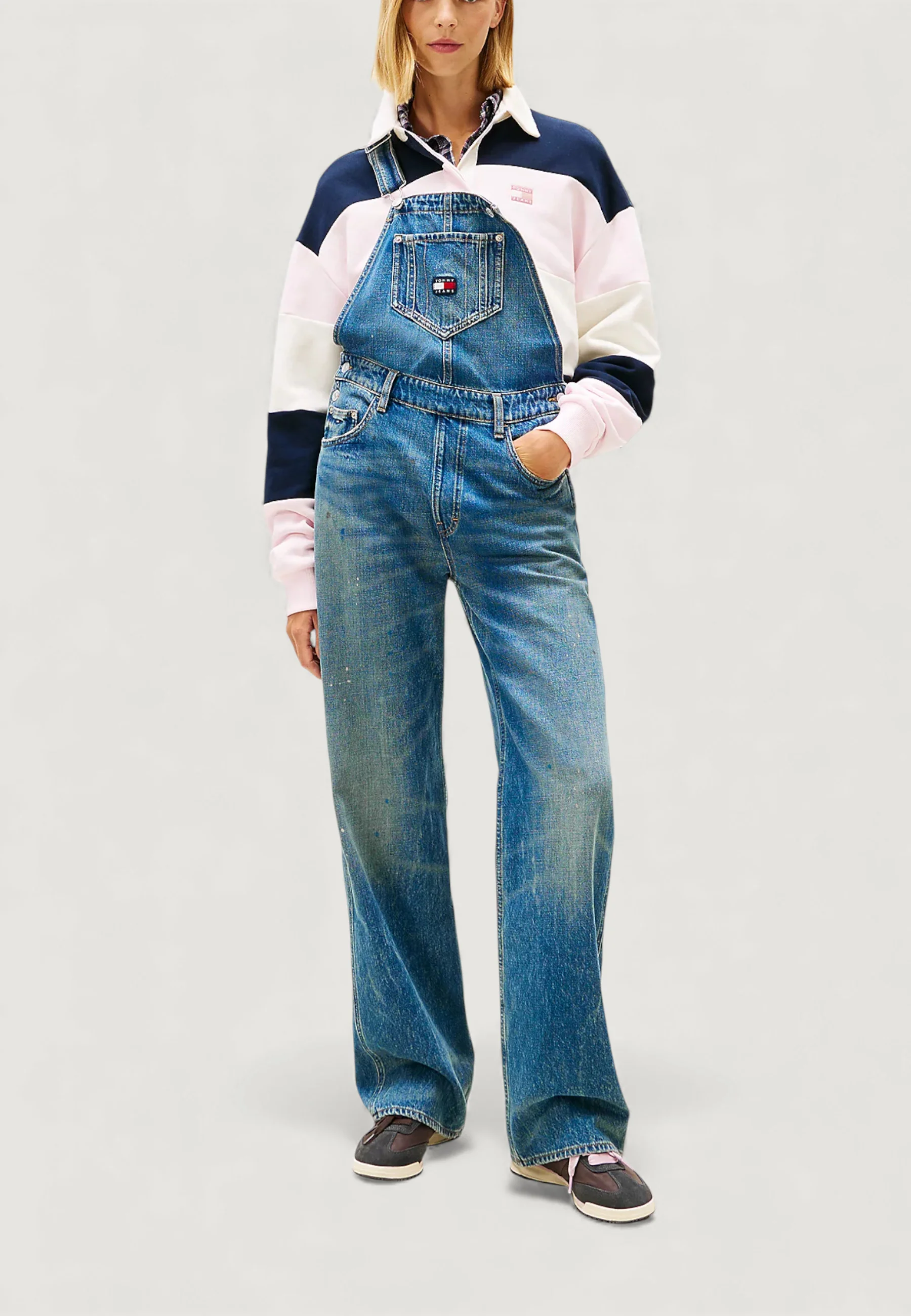 Salopette pantaloni Tommy Hilfiger Jeans DW0DW22005 - Image 2